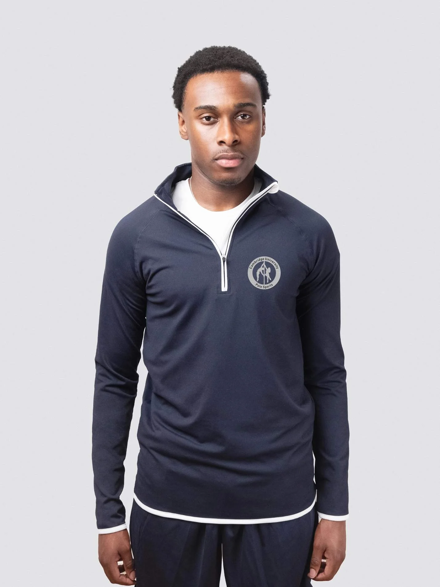 Cambridge University Pole Sports Men's Performance 1/4 Zip Sweatshirt