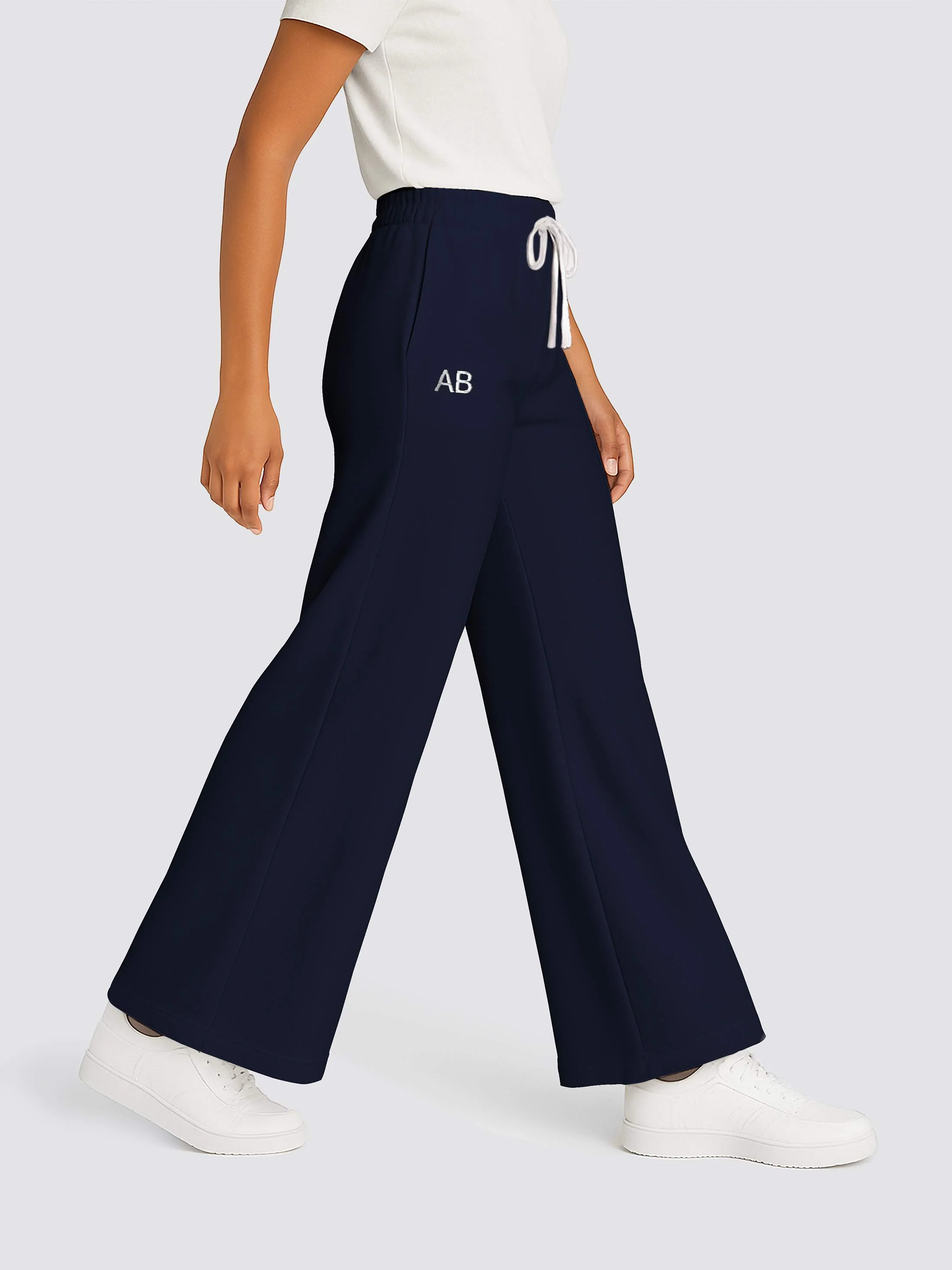 Cambridge University Women's Lacrosse Wide-Leg Jogger - Image 3