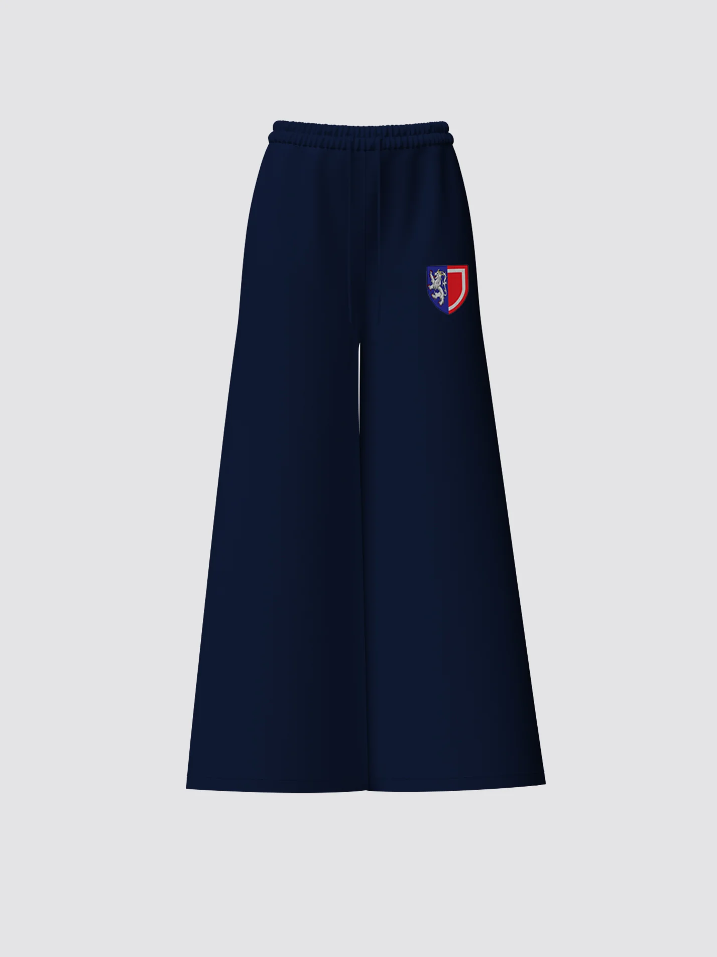 Cardiff Snowsports Wide-Leg Varsity Joggers