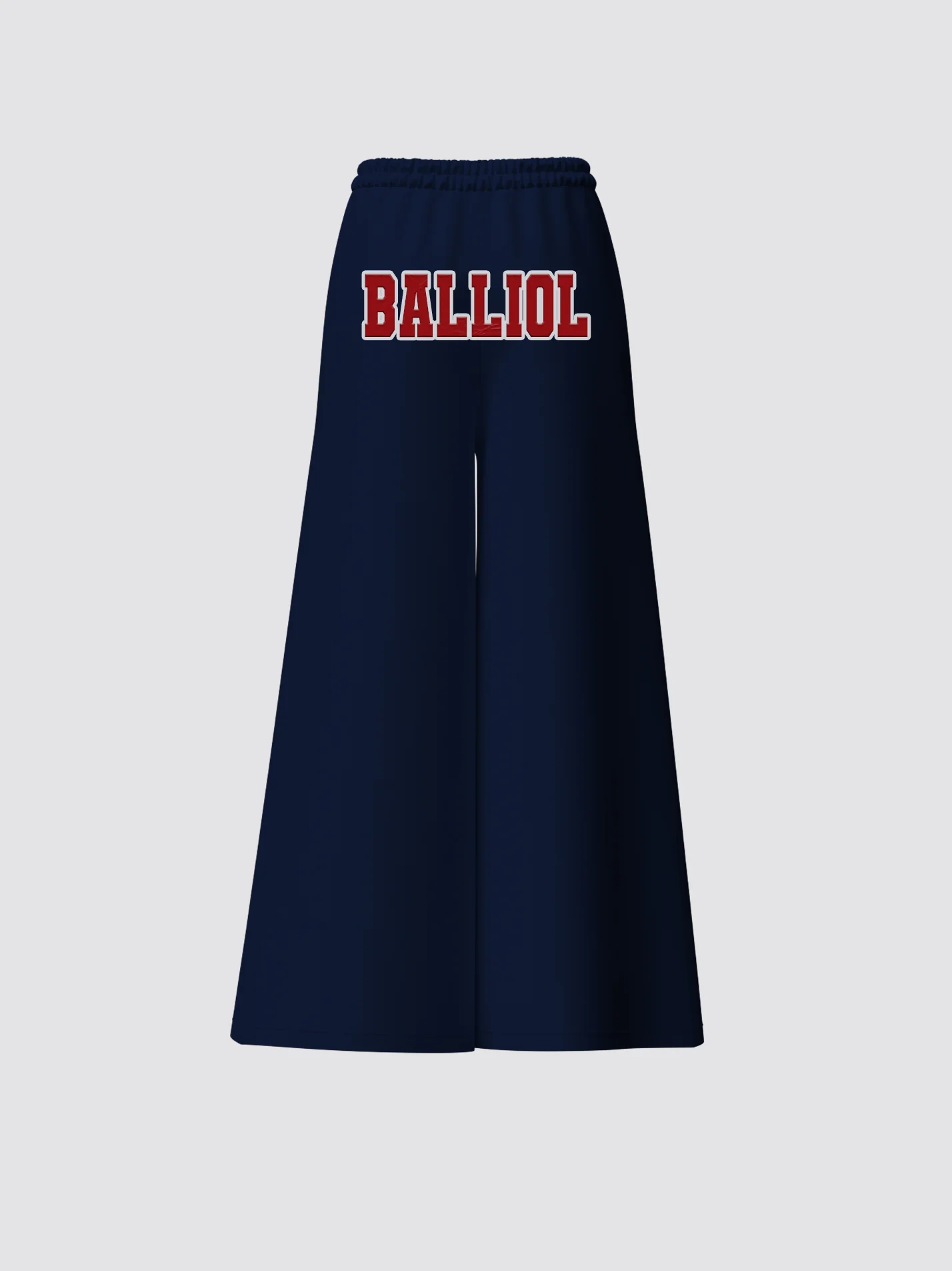 Cardiff Snowsports Wide-Leg Varsity Joggers - Image 2