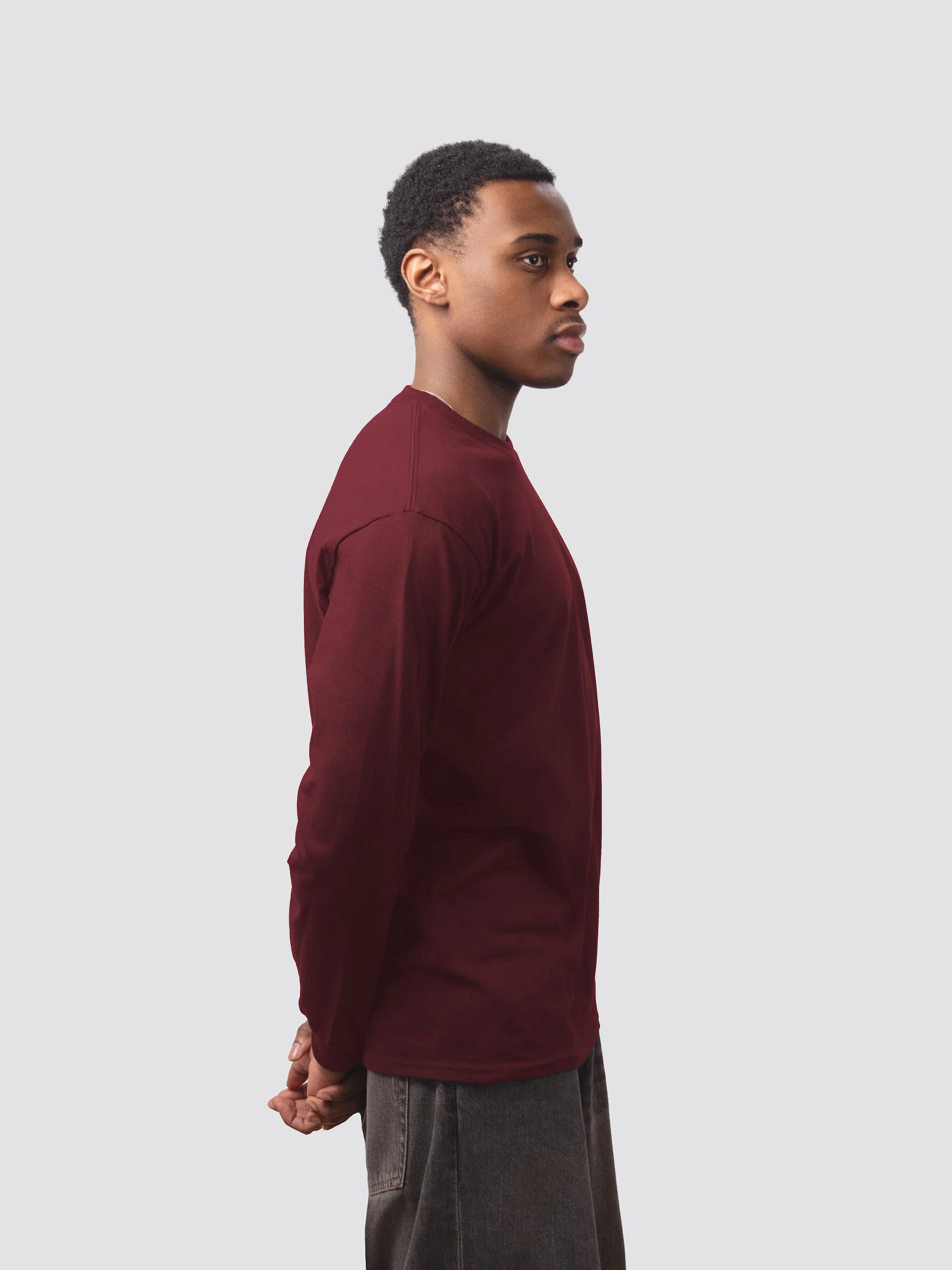 Castle MCR Durham Unisex Cotton Long Sleeve T-Shirt - Image 7