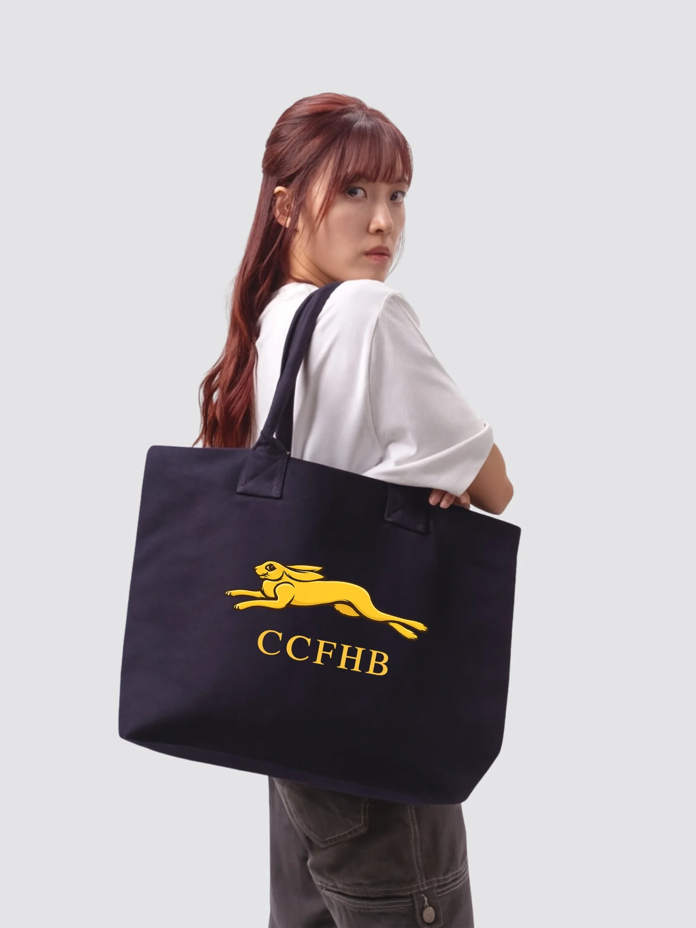 CCFHB Cotton Canvas Printed Shopper Bag - Image 3