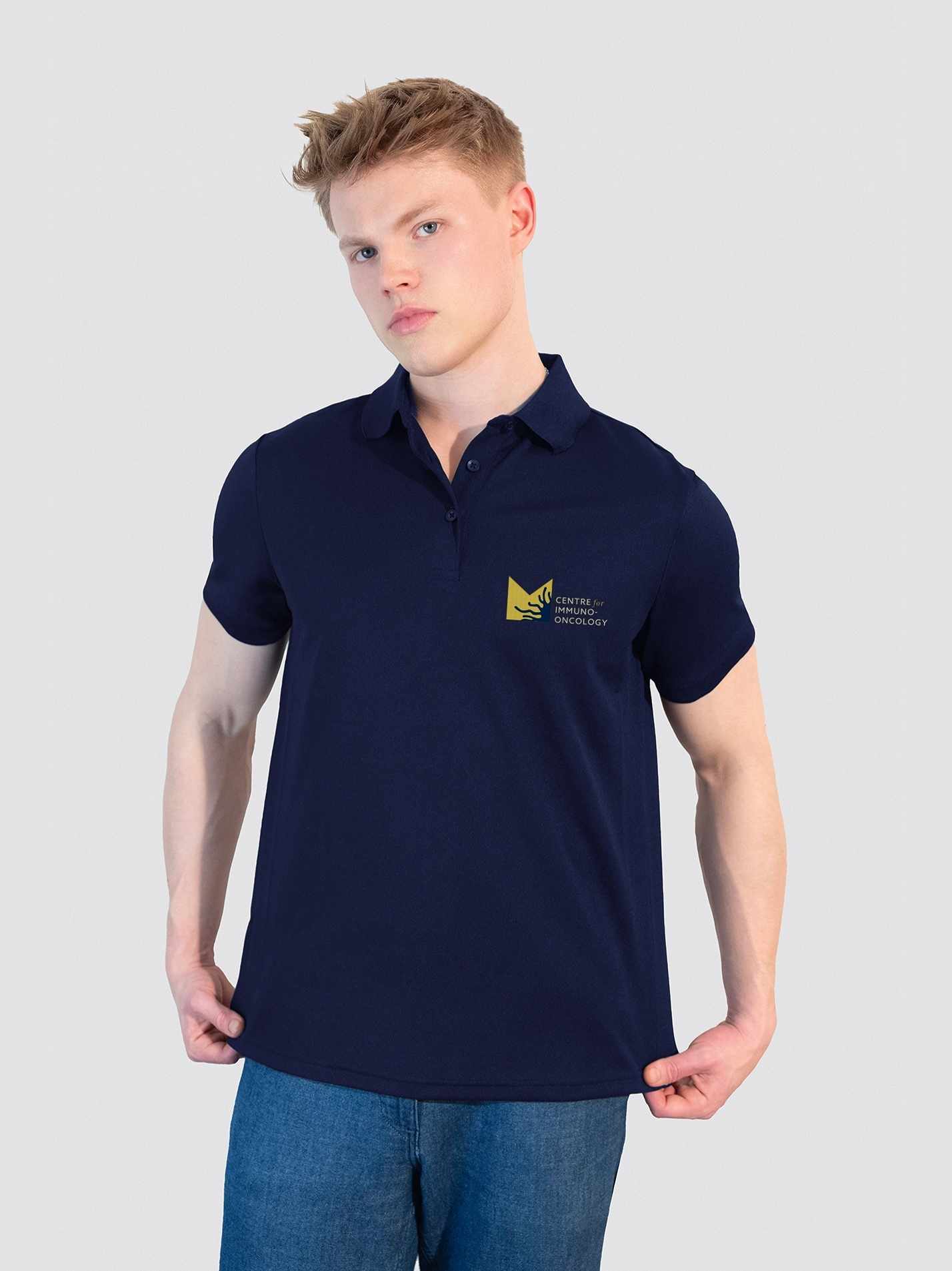Centre for Immuno-Oncology Sustainable Men's Polo Shirt - Image 5