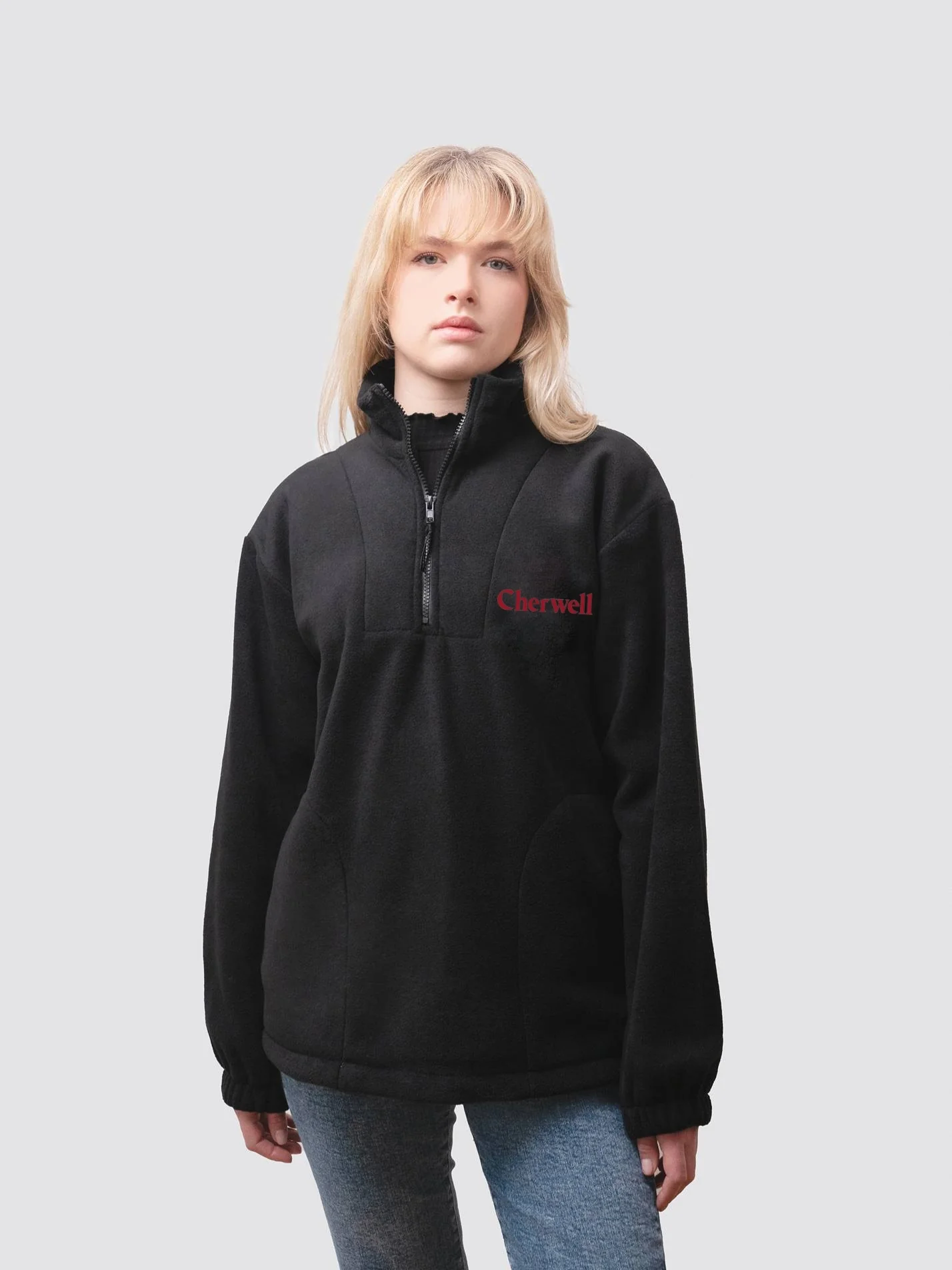 Cherwell Unisex 1/4 Zip Fleece - Image 3