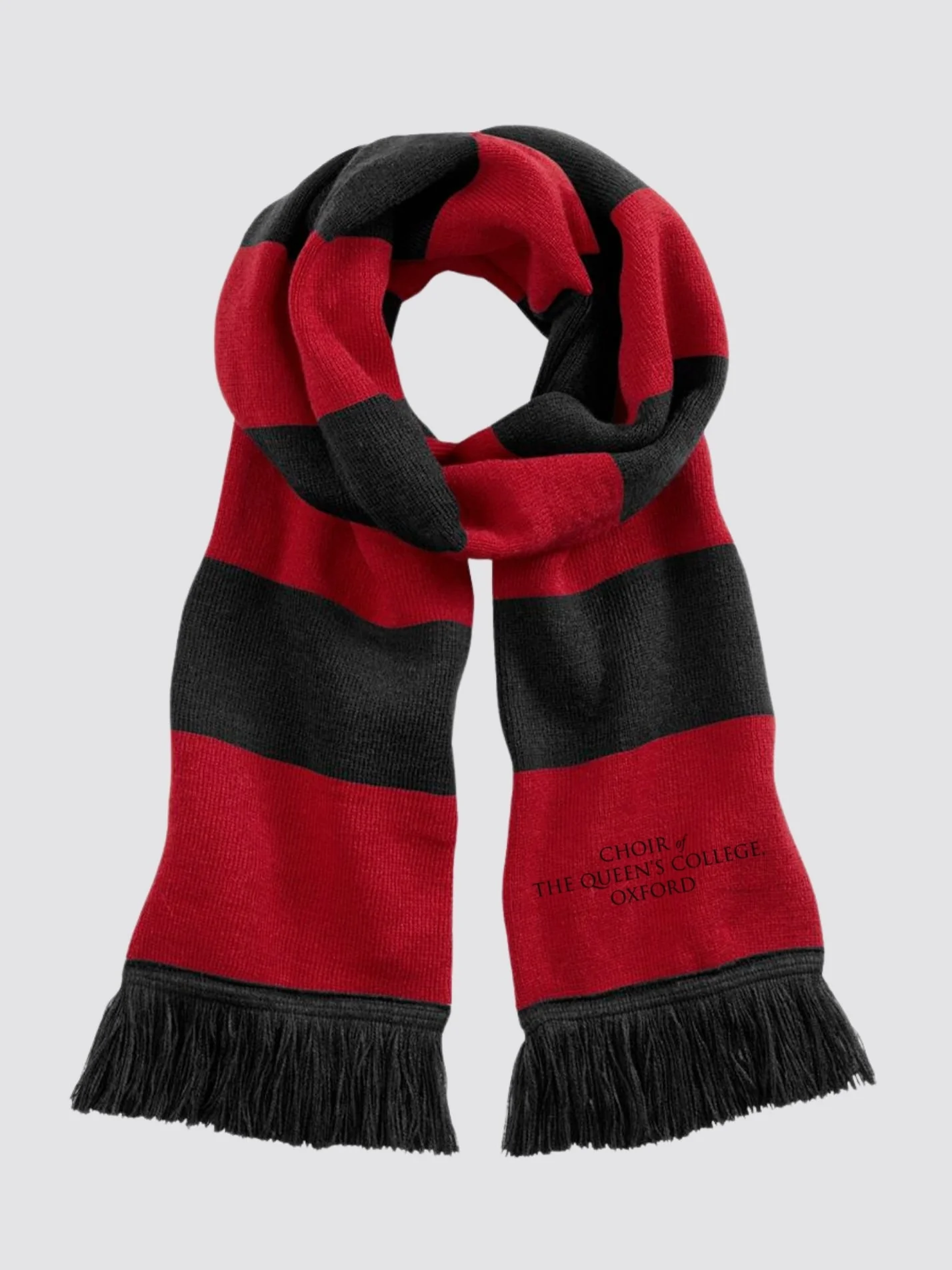 Choir of The Queen’s College, Oxford Striped Scarf - Image 3