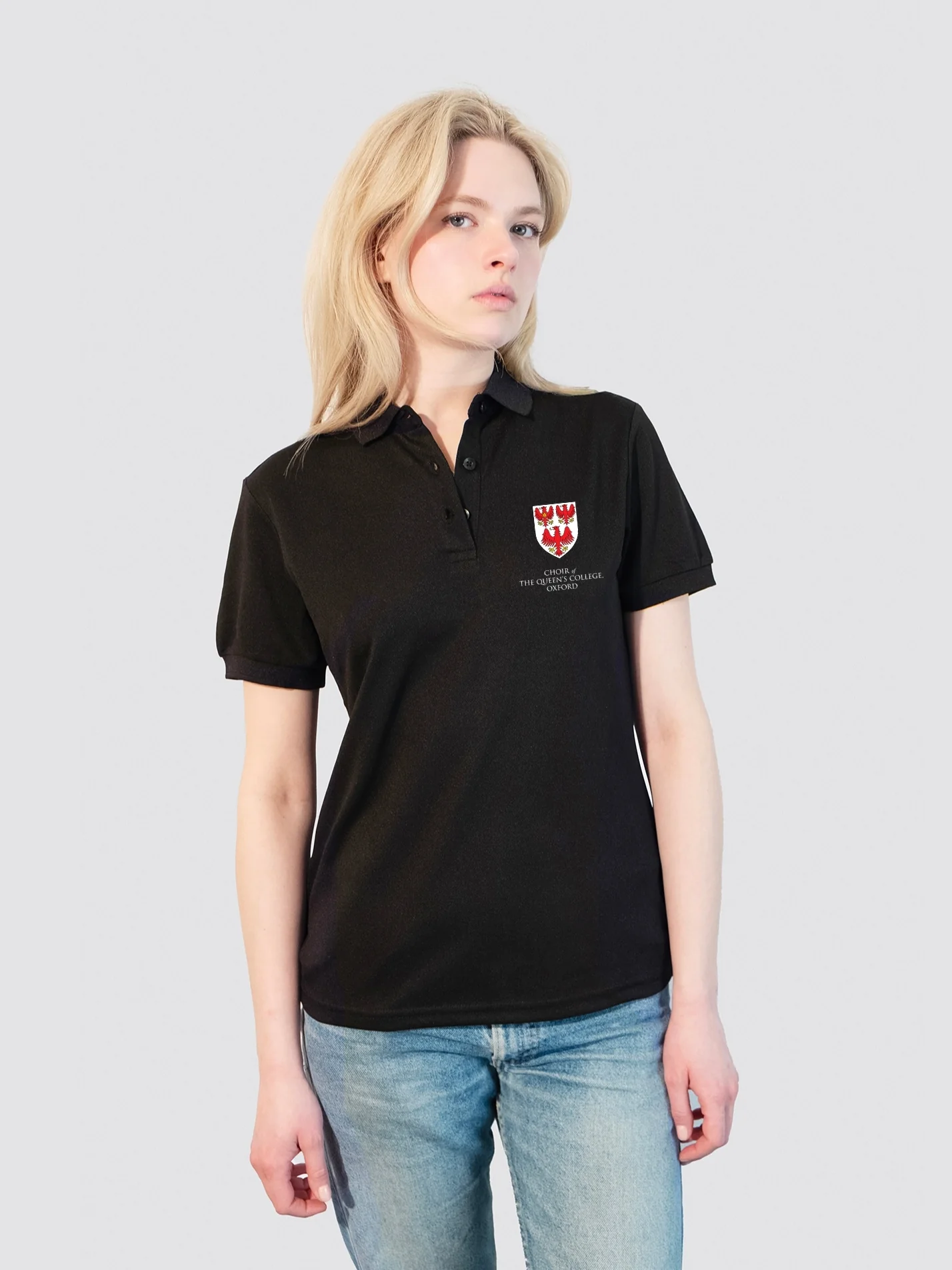 Choir of The Queen’s College, Oxford Sustainable Ladies Polo Shirt