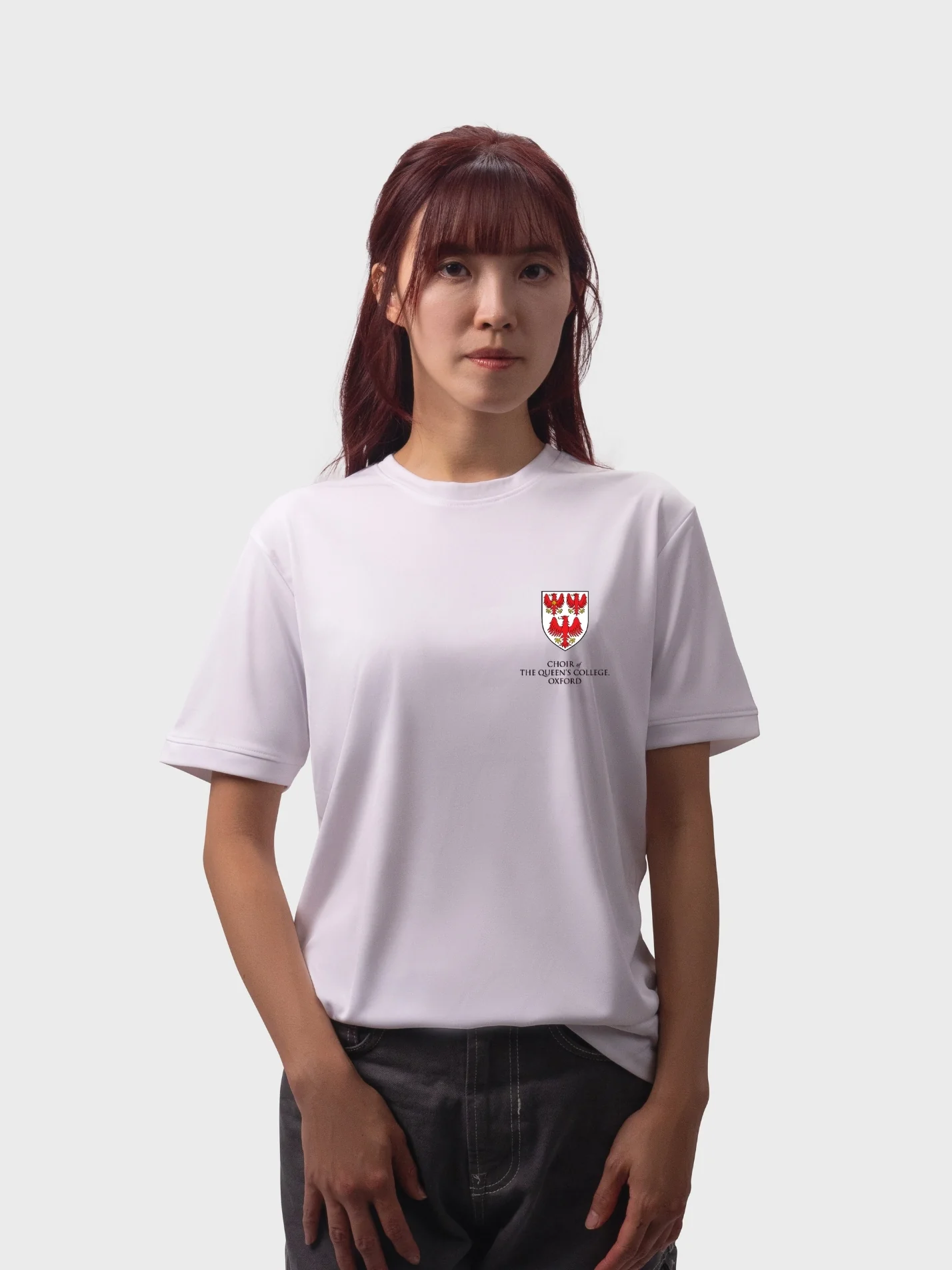 Choir of The Queen’s College, Oxford Sustainable Men's Performance T-Shirt - Image 2