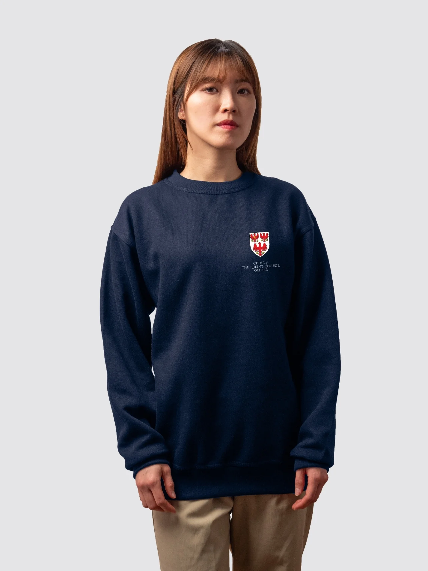 Choir of The Queen’s College, Oxford Unisex Heavyweight Sweatshirt - Image 3