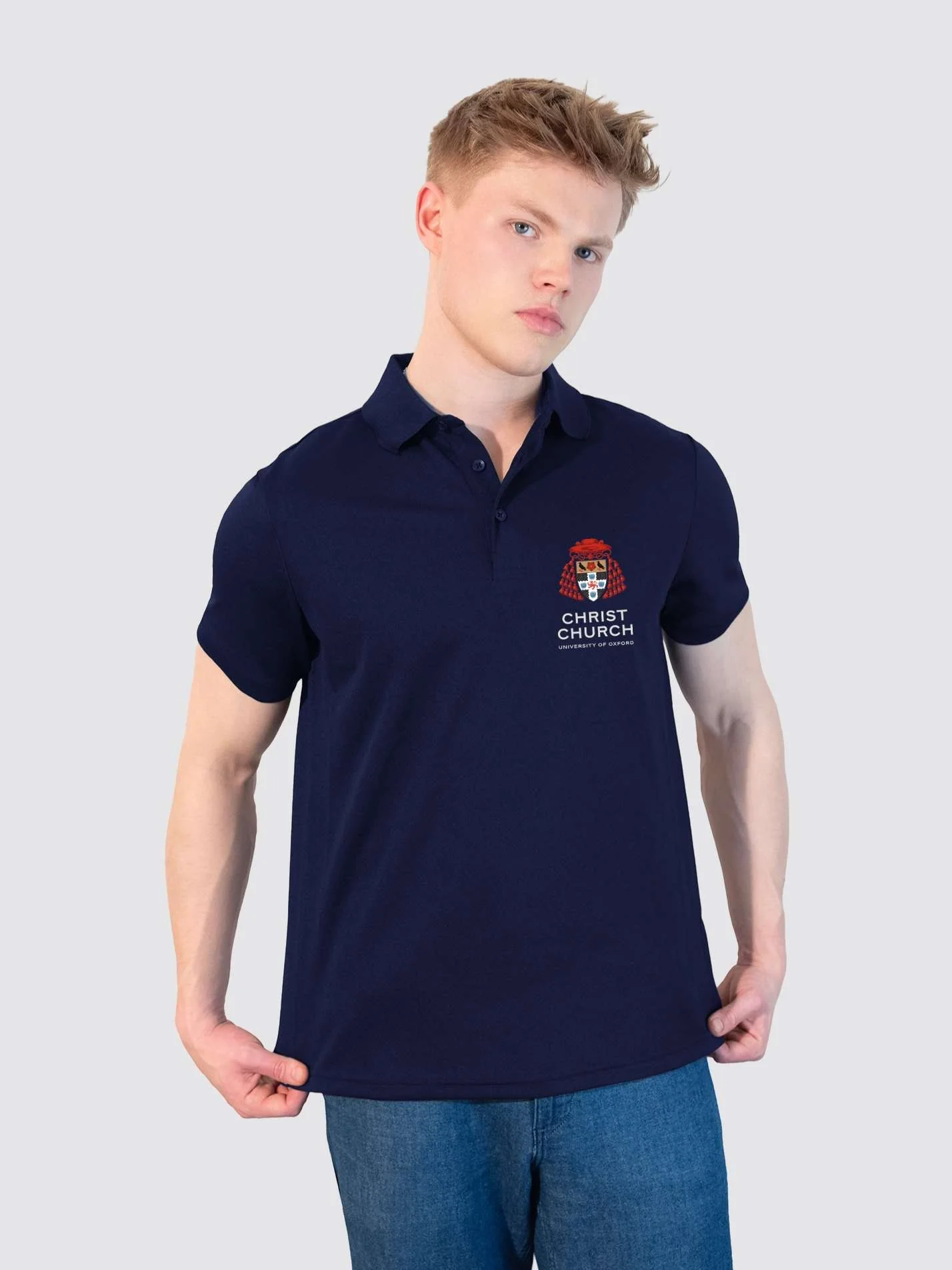 Christ Church GCR Sustainable Men's Polo Shirt - Image 5