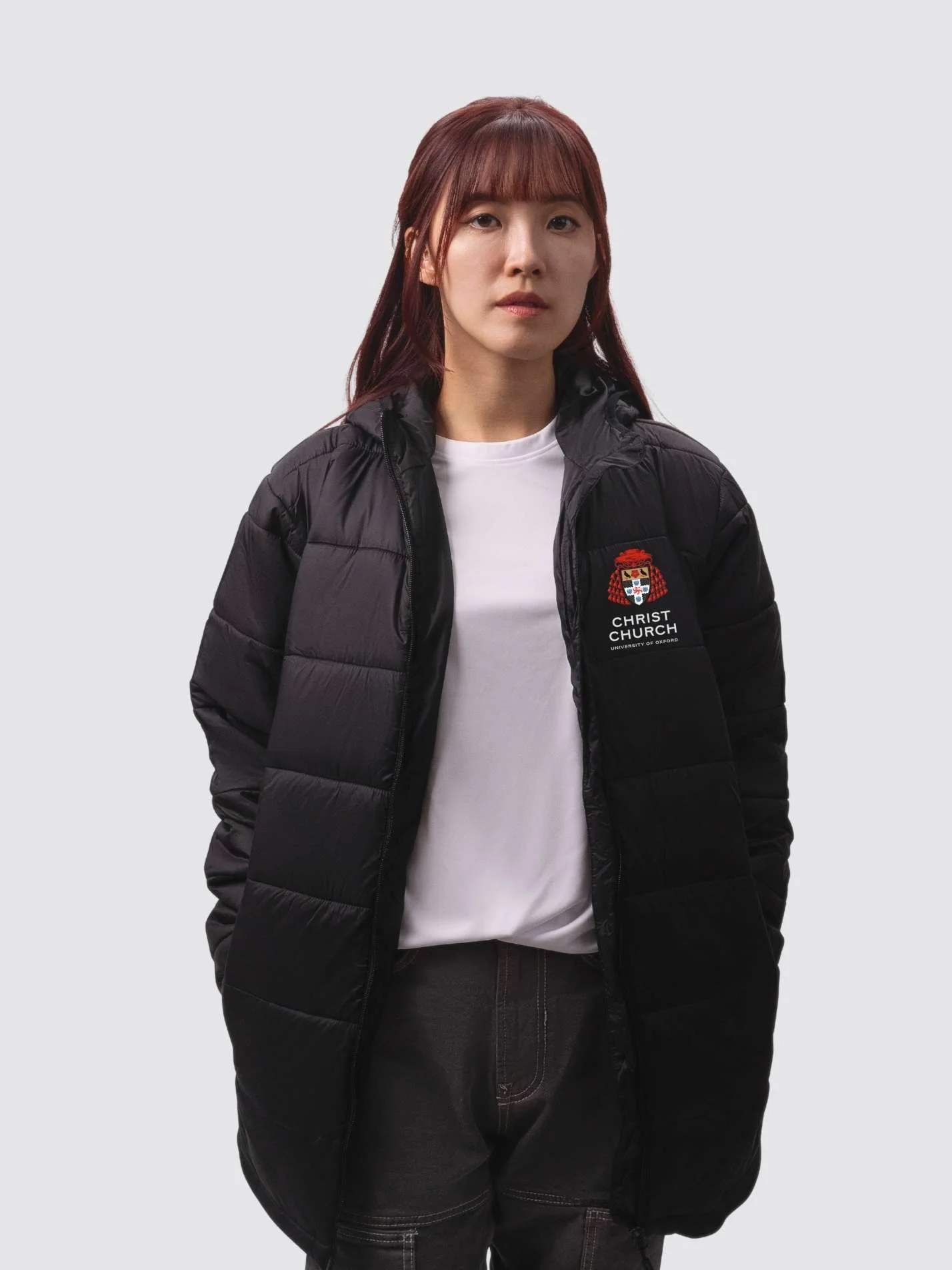 Christ Church Oxford Sustainable Unisex Hooded Puffer Jacket