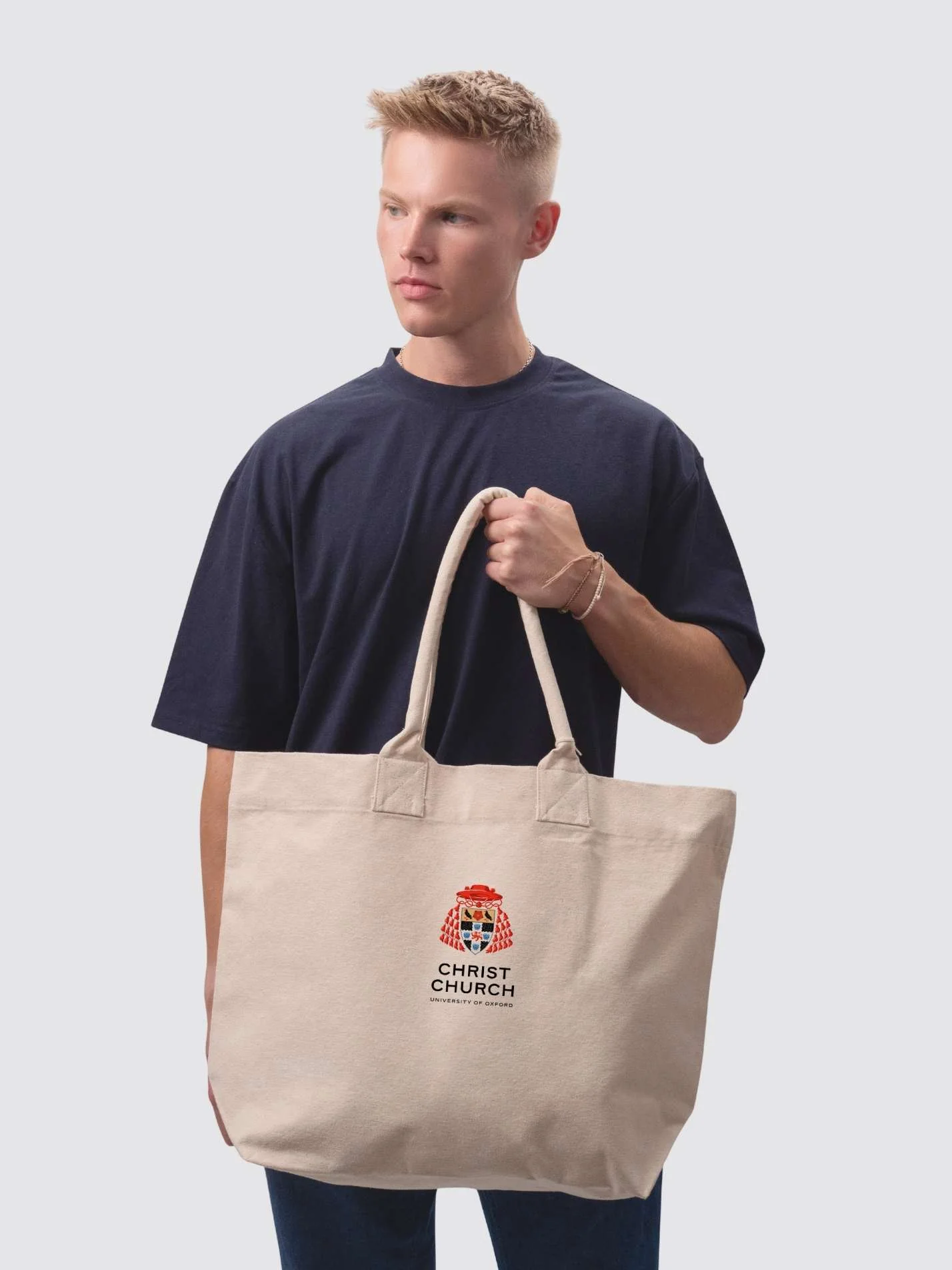 Christ Church Oxford Canvas Printed Shopper Bag