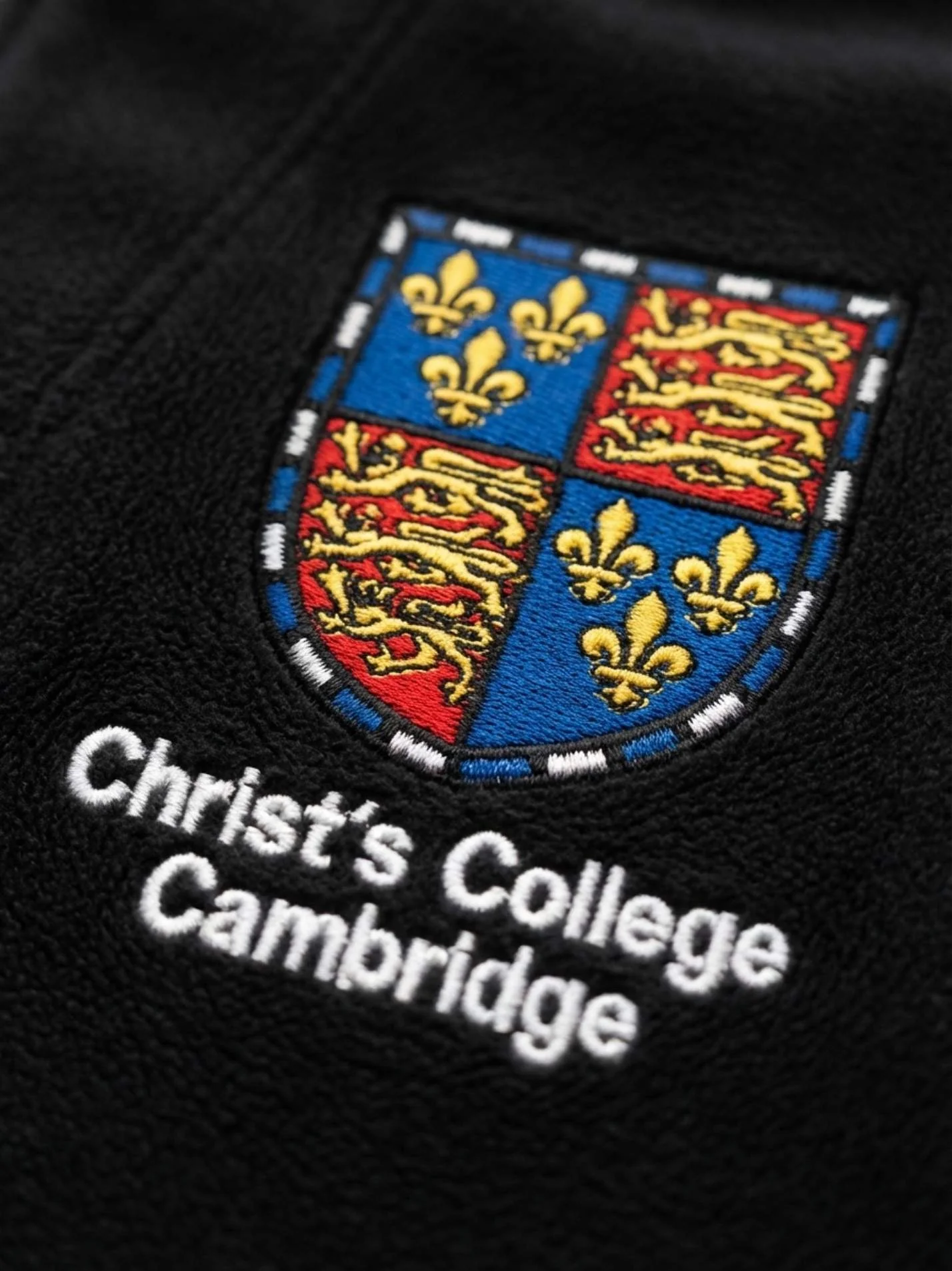 Christ's College Cambridge JCR Unisex Polar Full Zip Fleece - Image 3