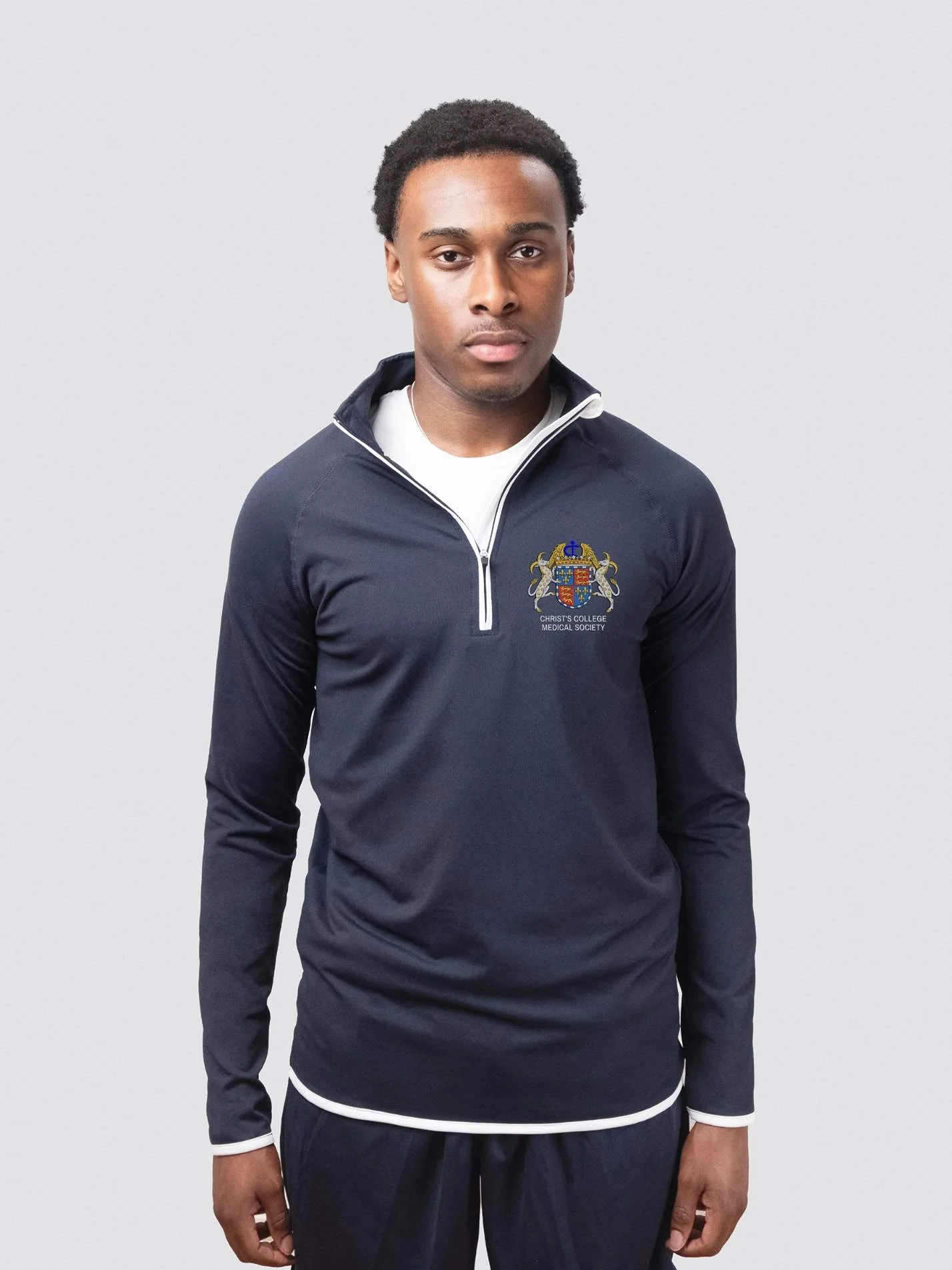 Christ's College Medical Society Men's Performance 1/4 Zip Sweatshirt