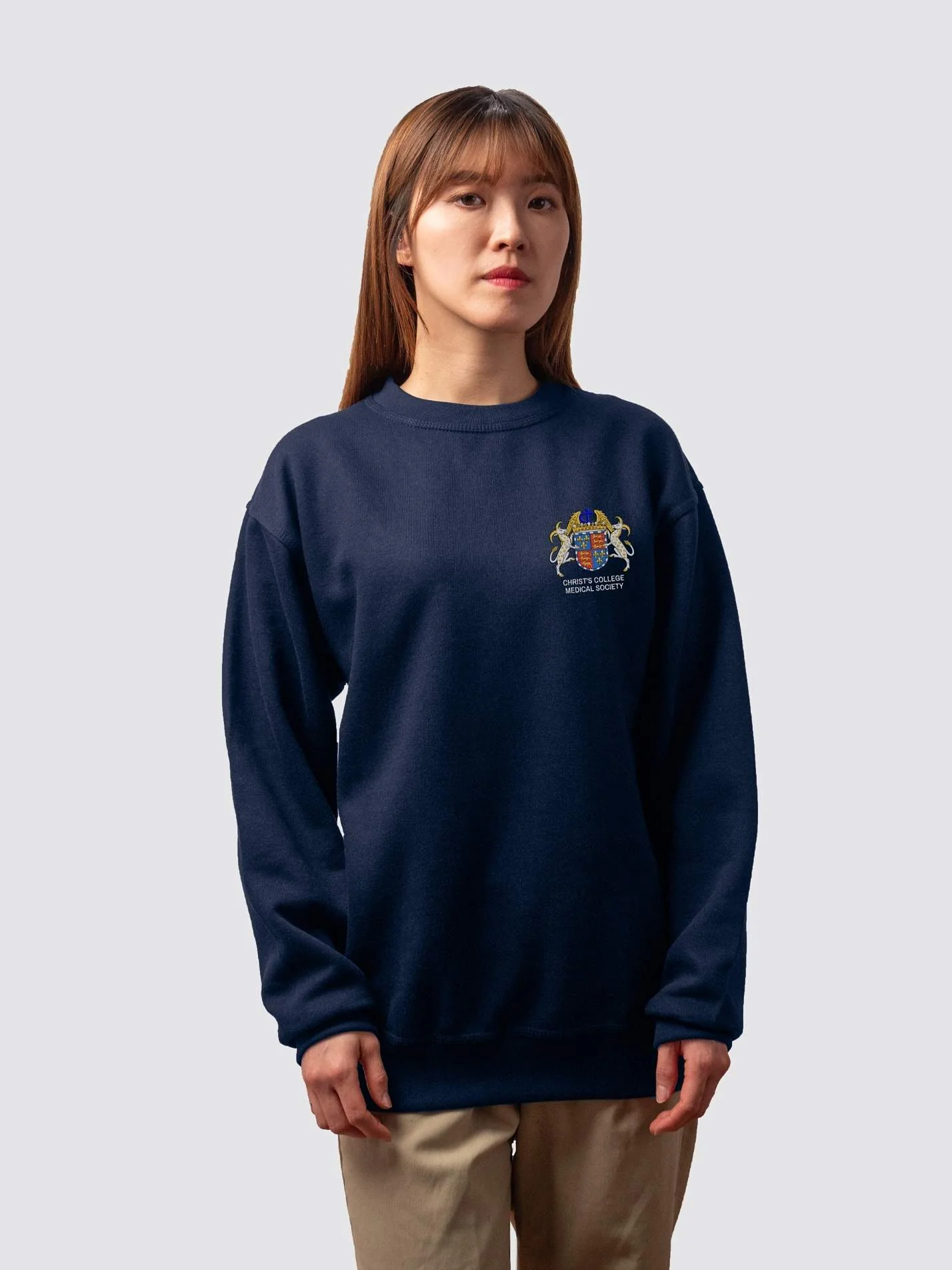 Christ's College Medical Society Unisex Heavyweight Sweatshirt - Image 3
