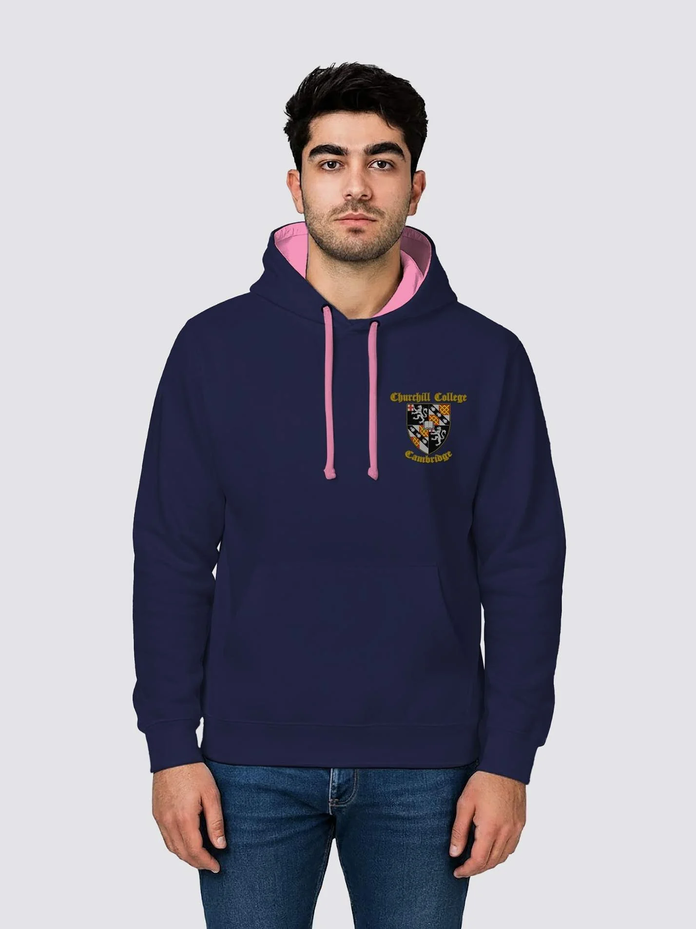 Churchill College Cambridge MCR Contrast Hoodie