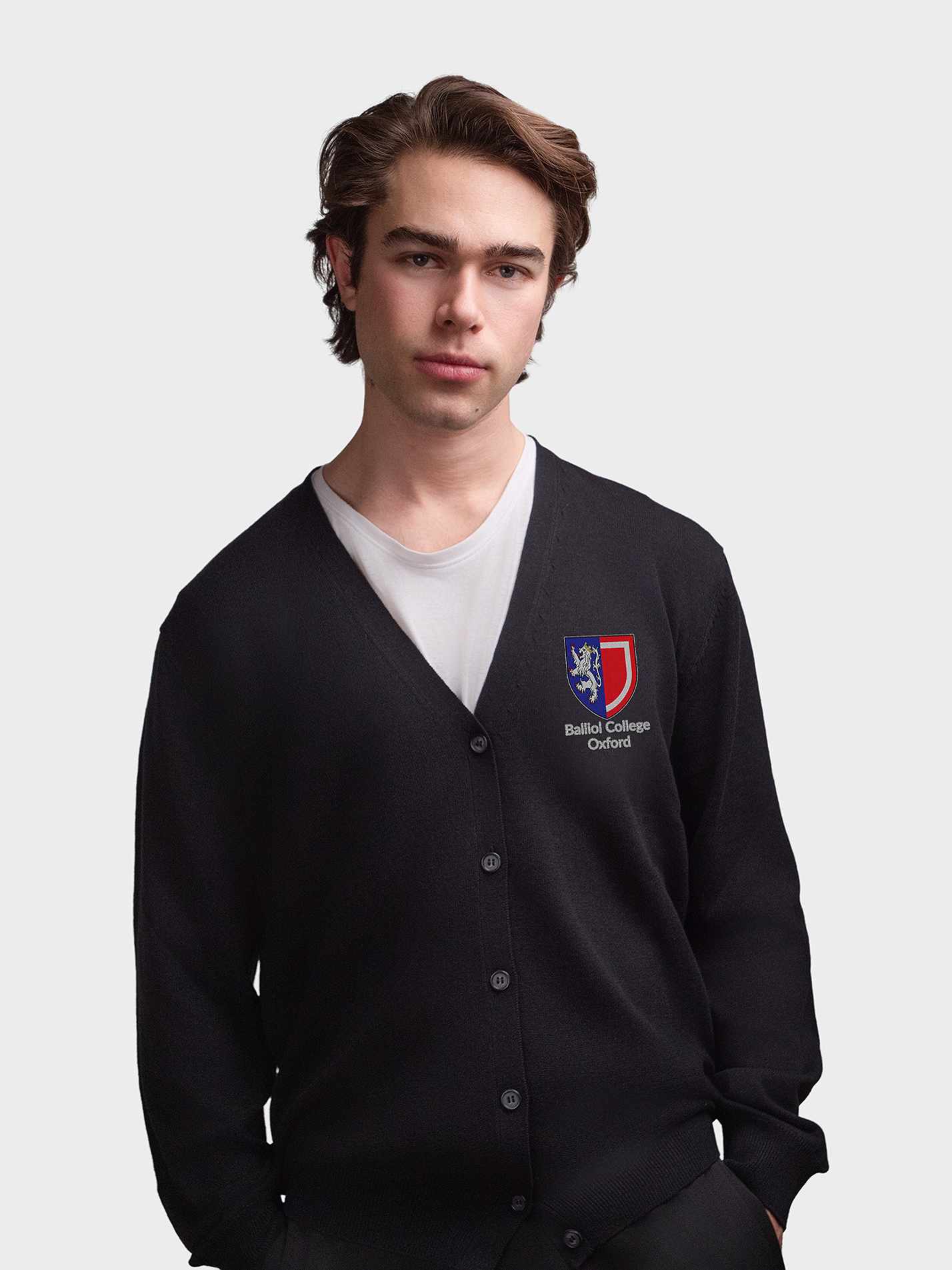 Iceland 2025 Men's V-Neck Knitted Cardigan