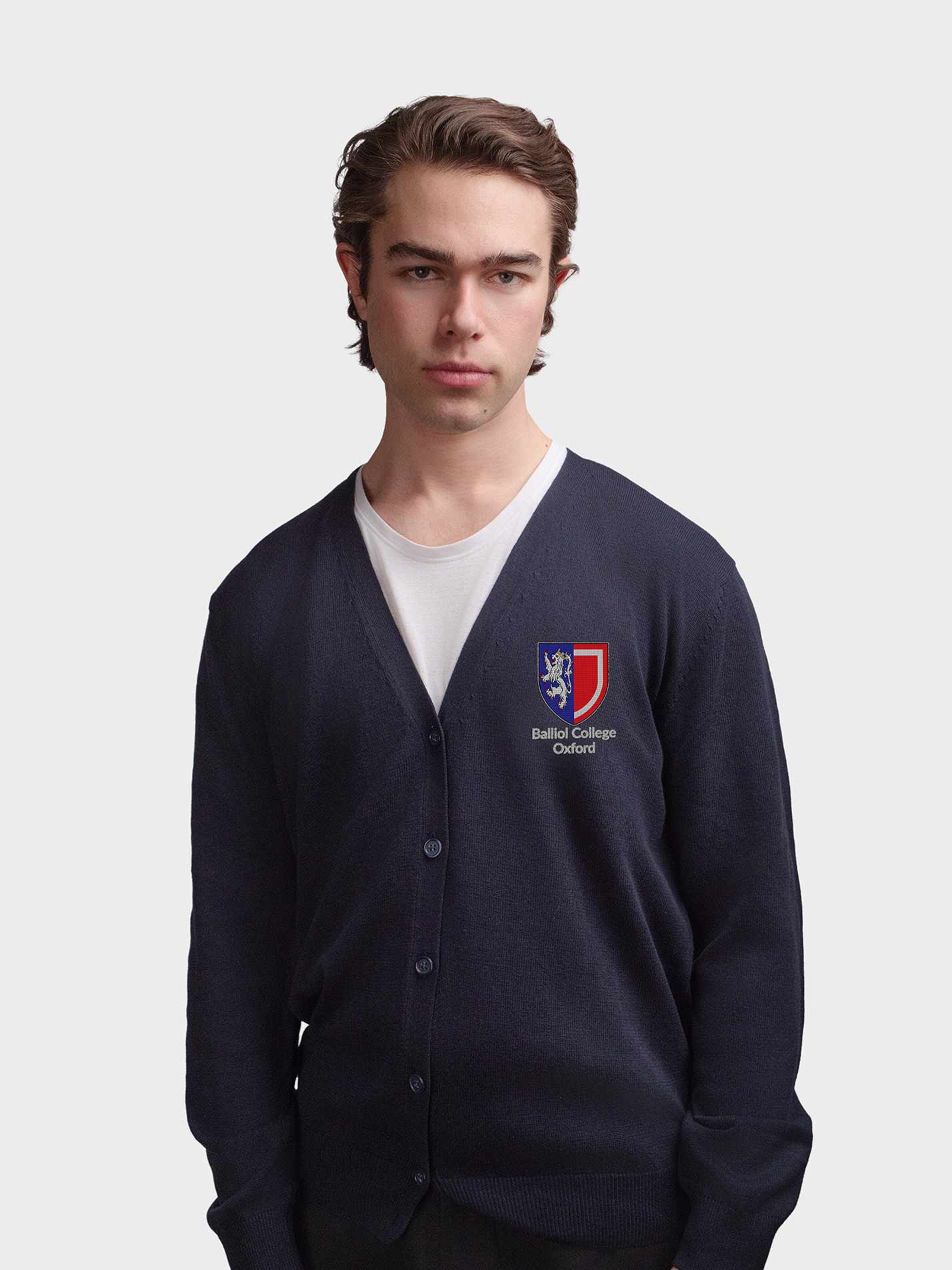 Iceland 2025 Men's V-Neck Knitted Cardigan - Image 3