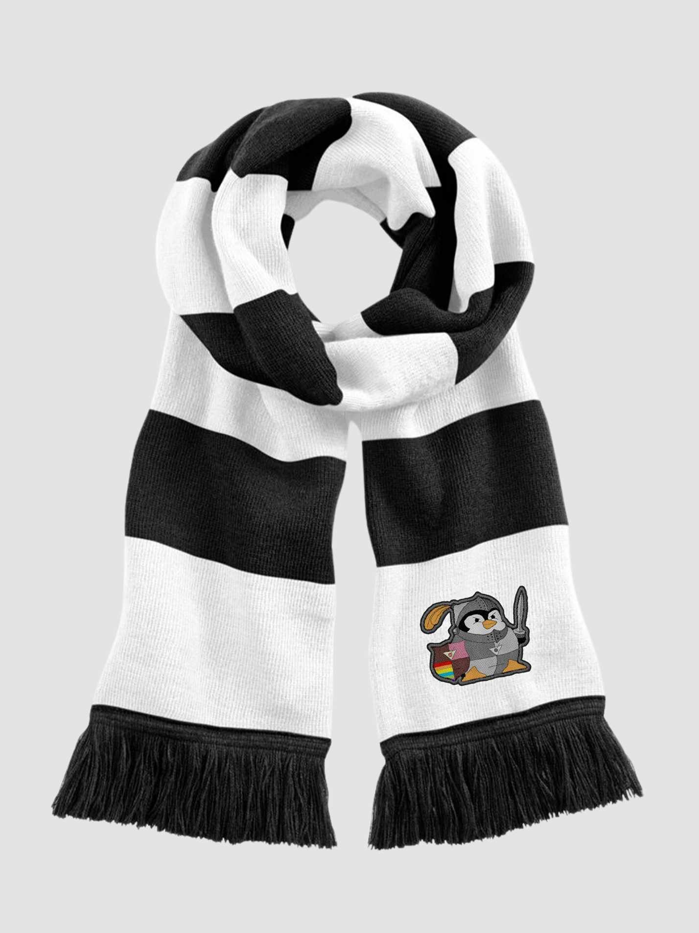 Churchill College MCR- The Vicious Penguin Striped Scarf
