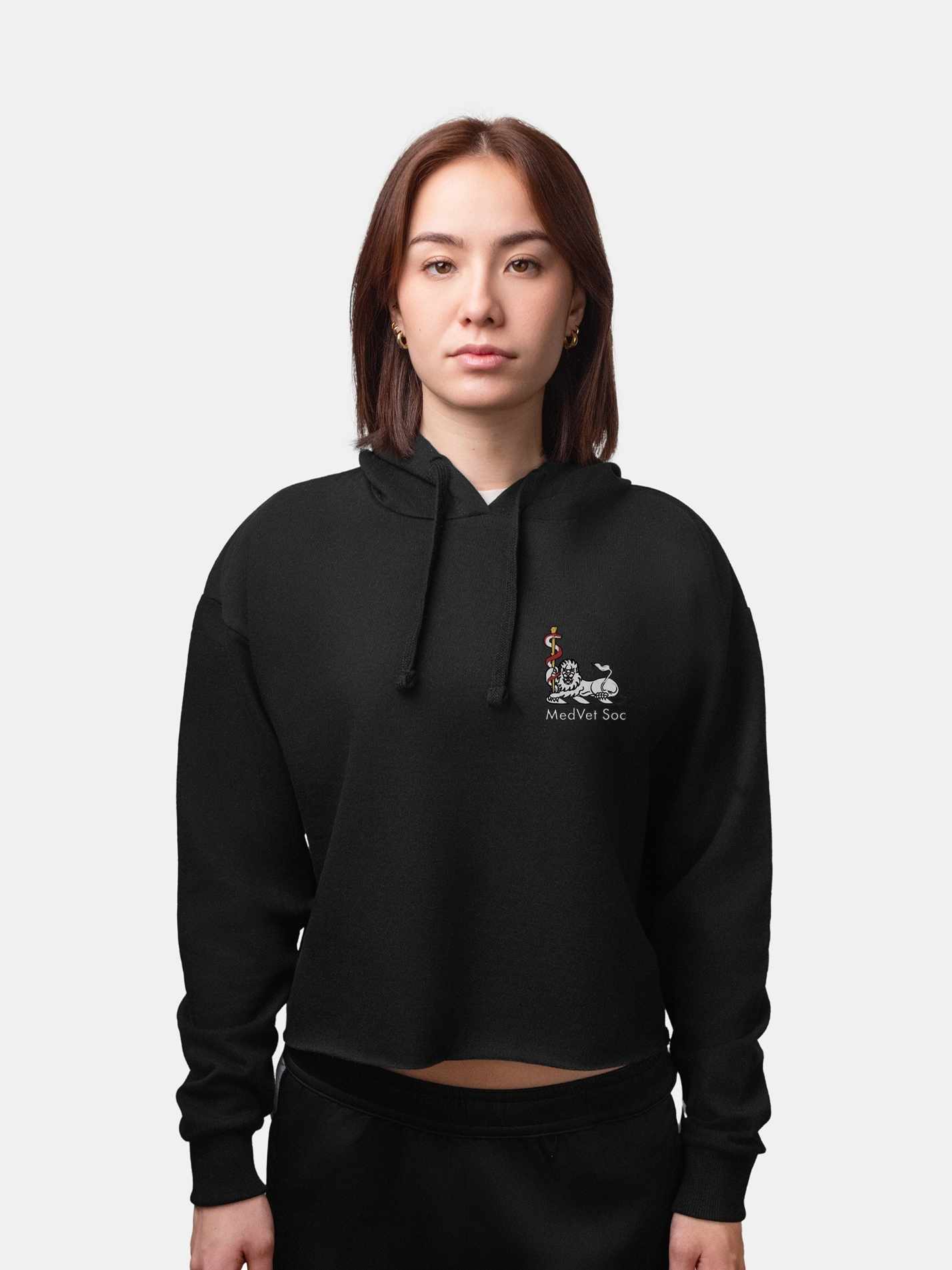 Churchill MedVet Society Cropped Hoodie