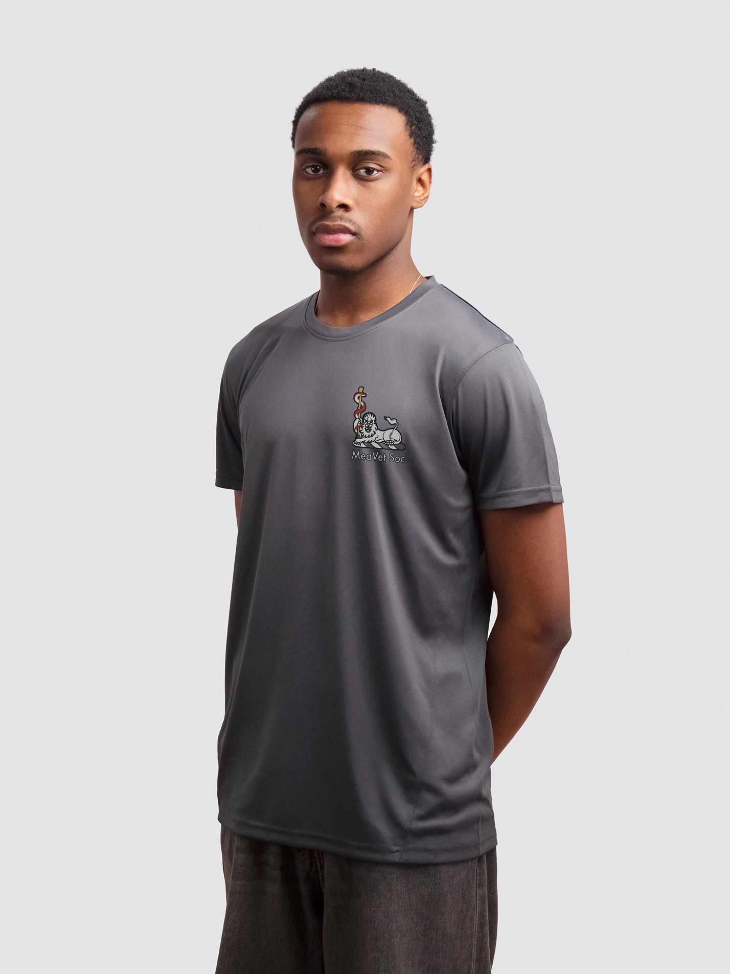 Churchill MedVet Society Sustainable Men's Performance T-Shirt - Image 2