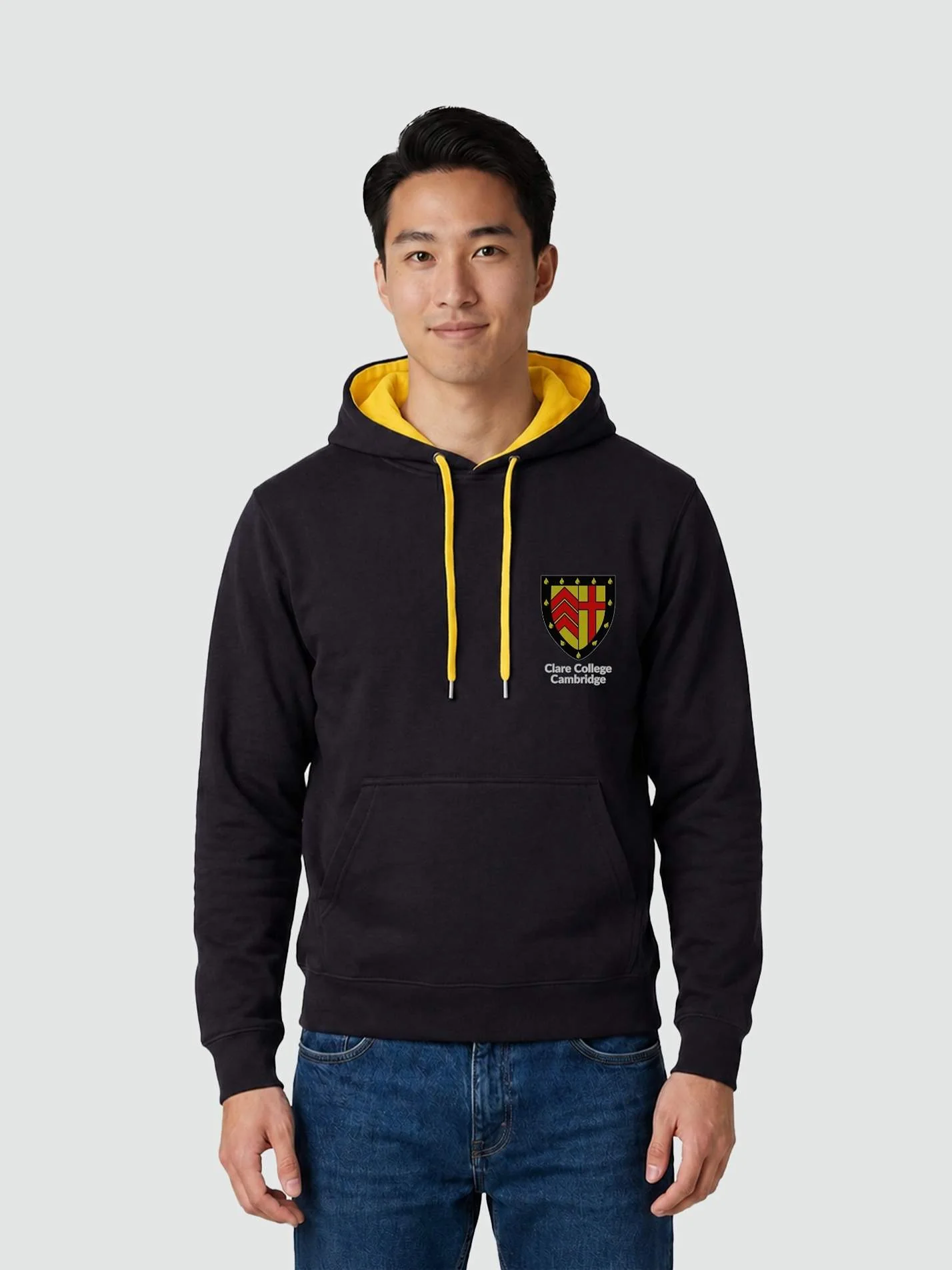 Clare College Cambridge MCR Contrast Hoodie