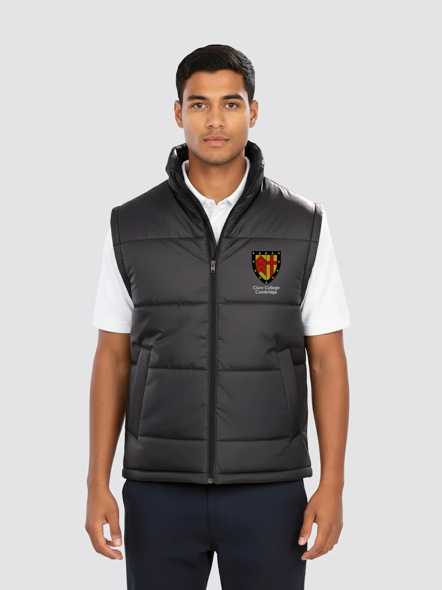 Clare College Cambridge MCR Padded Bodywarmer