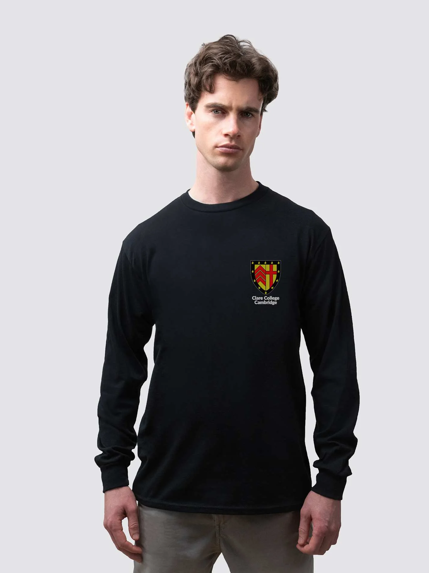 Clare College Cambridge MCR Unisex Cotton Long Sleeve T-Shirt