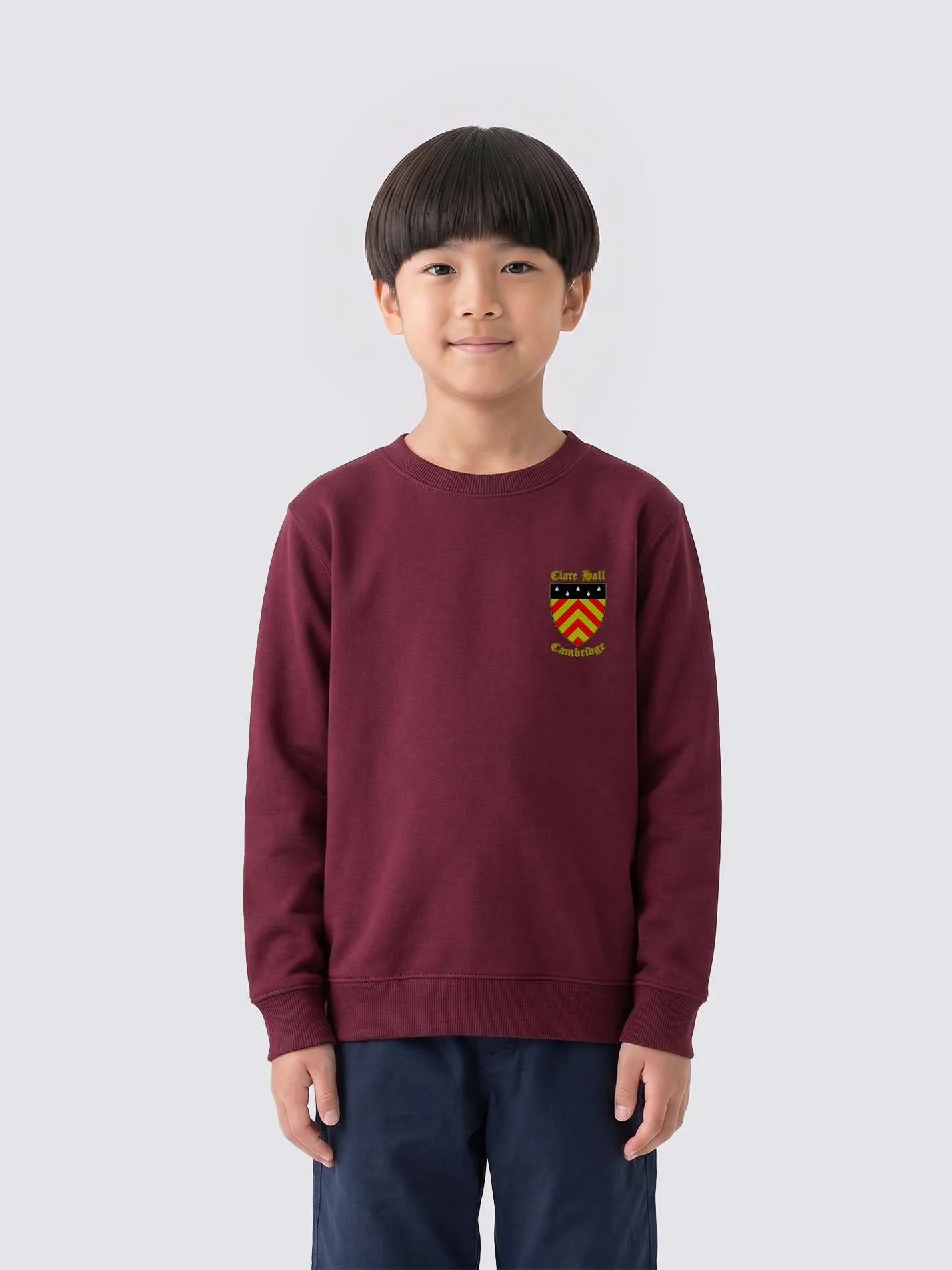 Clare Hall Kids Collection Unisex Kids Heavyweight Sweatshirt - Image 5