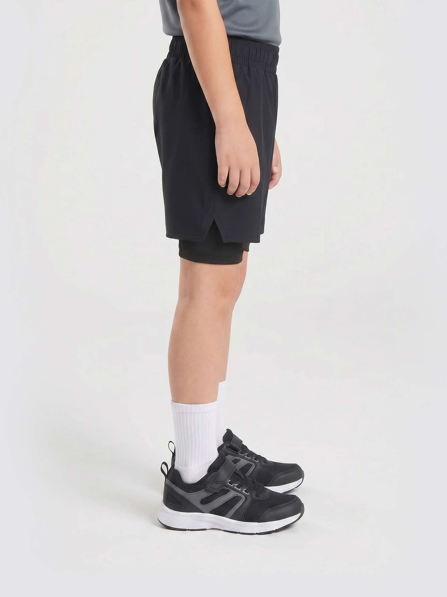 Brighton College Unisex Kids Dual Layer Sport Shorts - Image 3