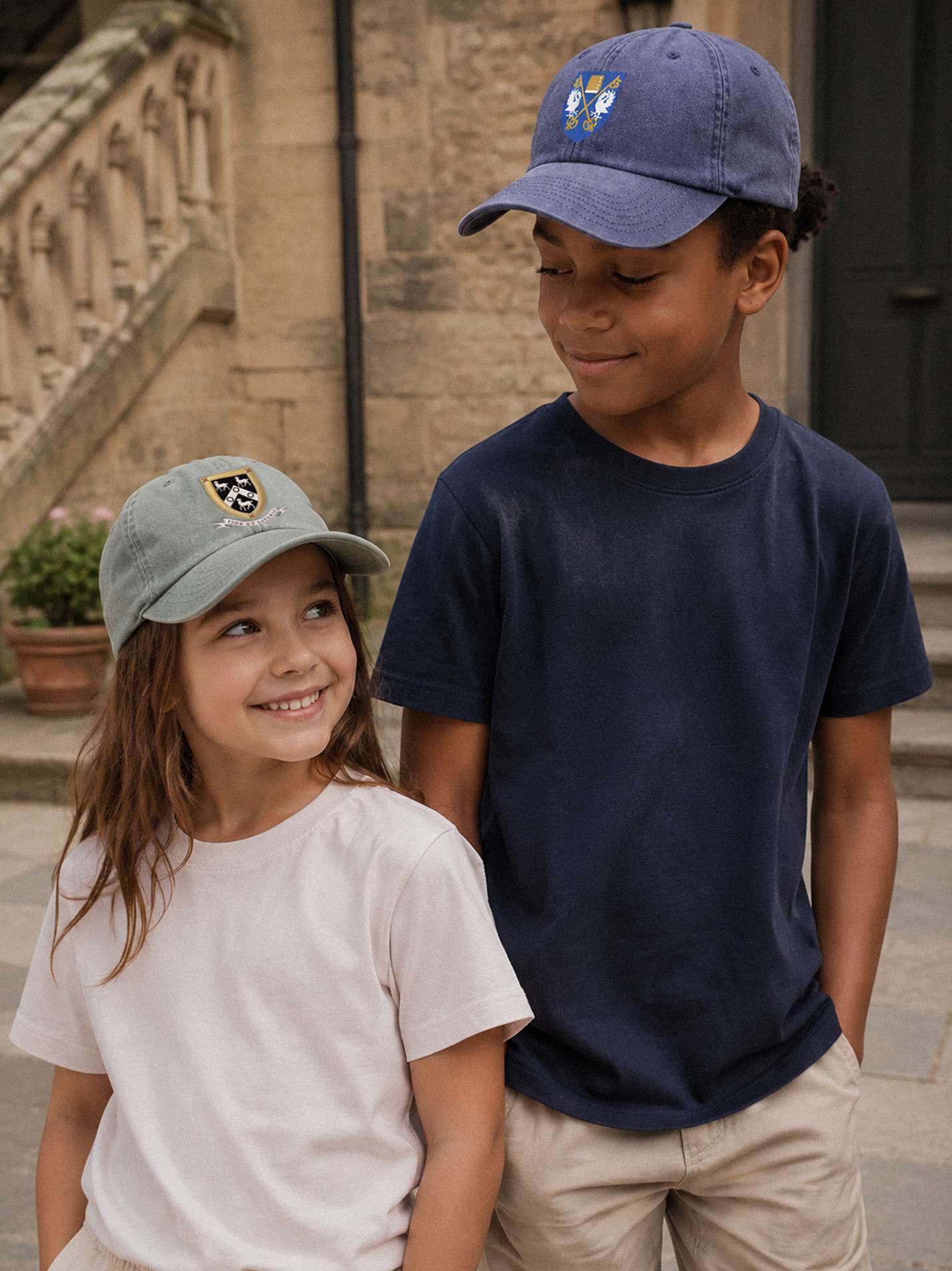 Clare Hall Kids Collection Unisex Kids Vintage Baseball Cap - Image 2