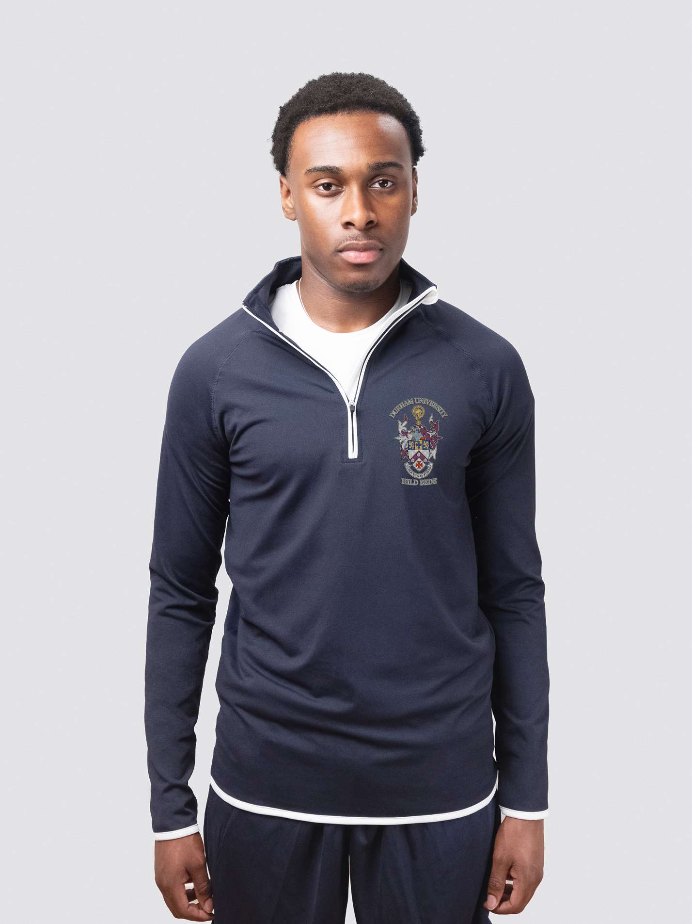 College of St Hild and St Bede Men's Performance 1/4 Zip Sweatshirt