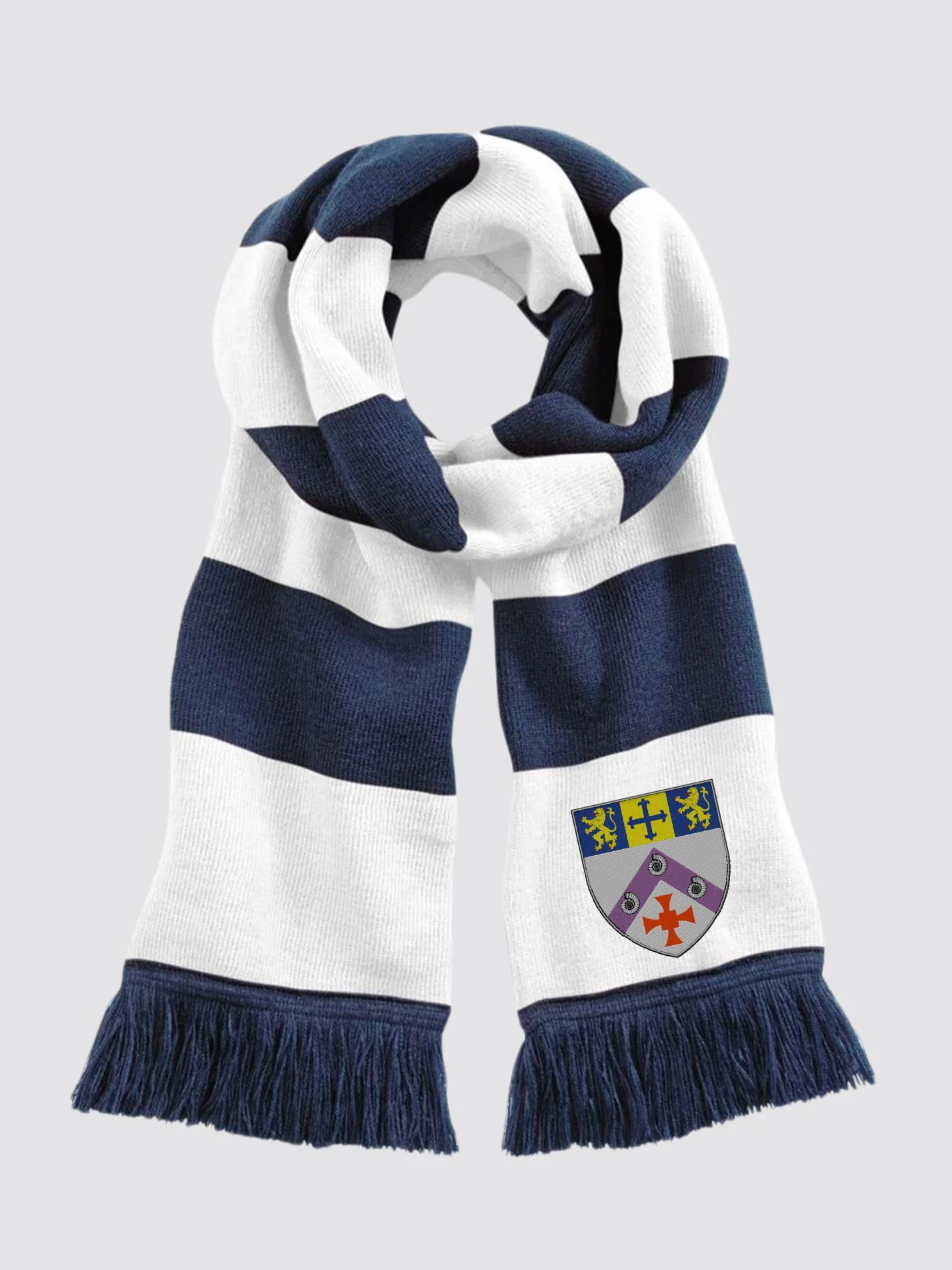 College of St Hild and St Bede Striped Scarf - Image 2