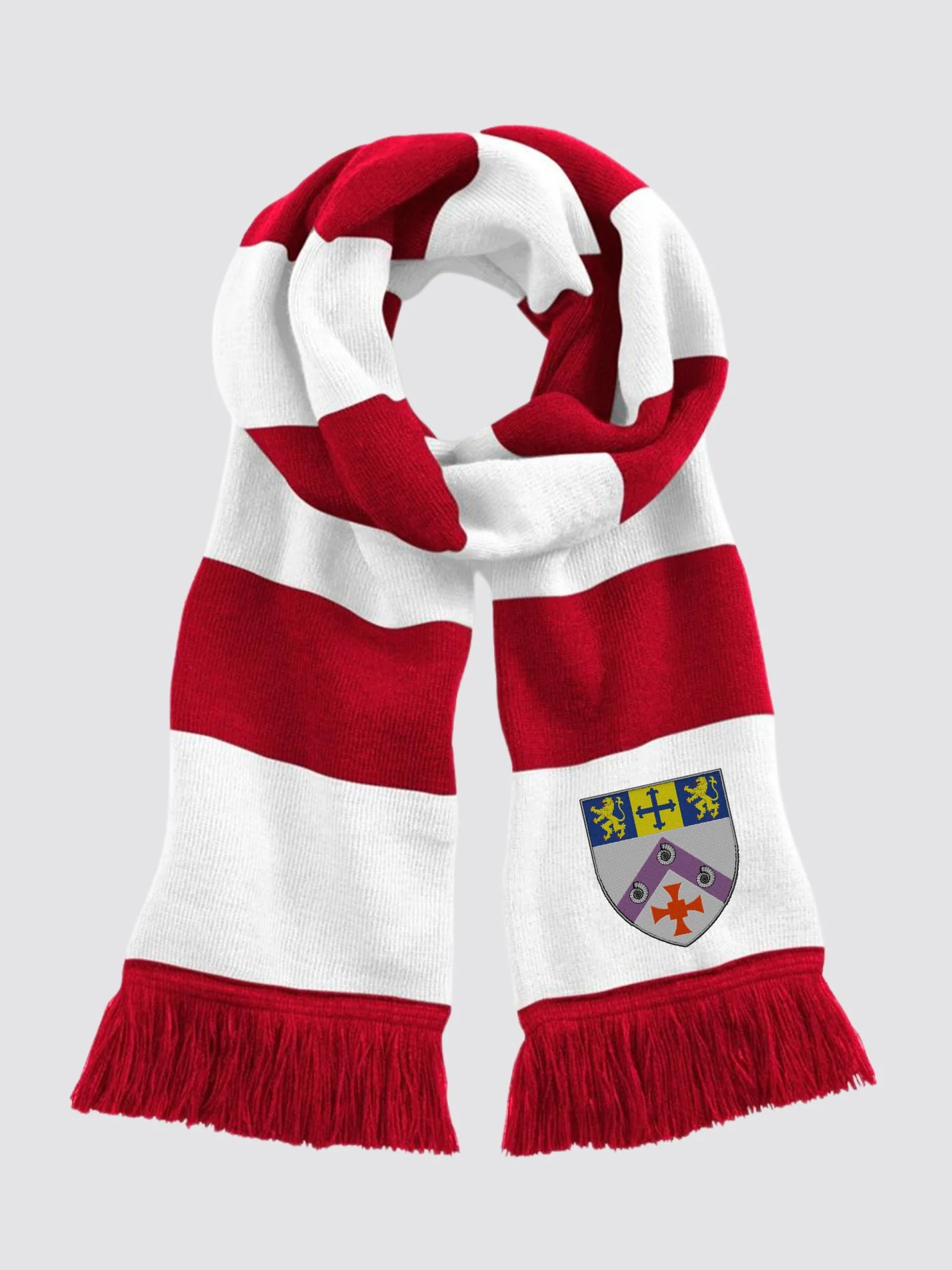 College of St Hild and St Bede Striped Scarf - Image 3