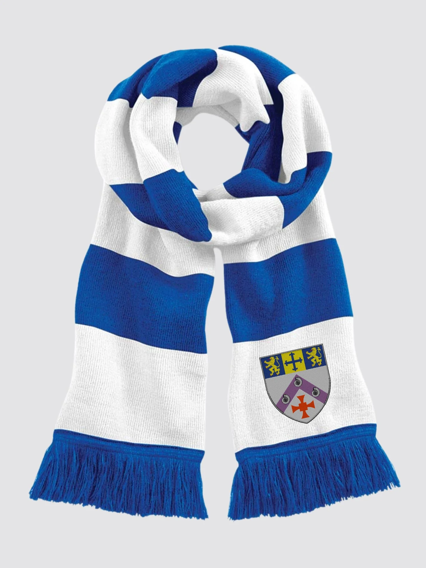 College of St Hild and St Bede Striped Scarf - Image 4
