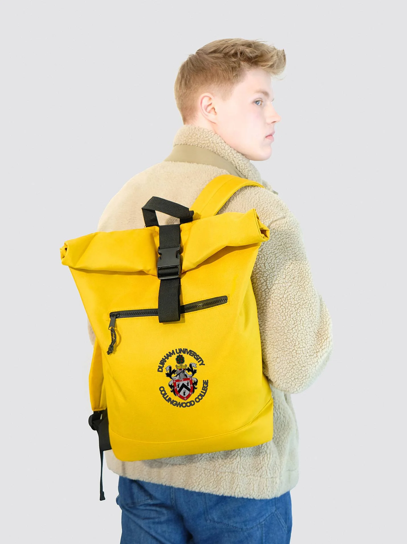 Collingwood College Durham Roll Top Backpack - Image 8
