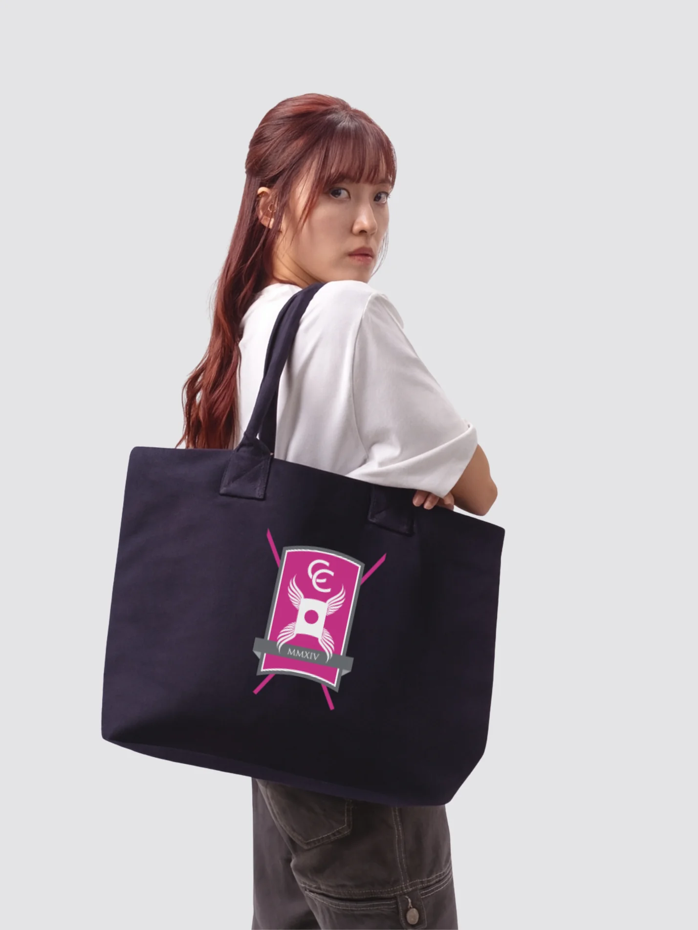 Constantine College York Cotton Canvas Printed Shopper Bag - Image 3