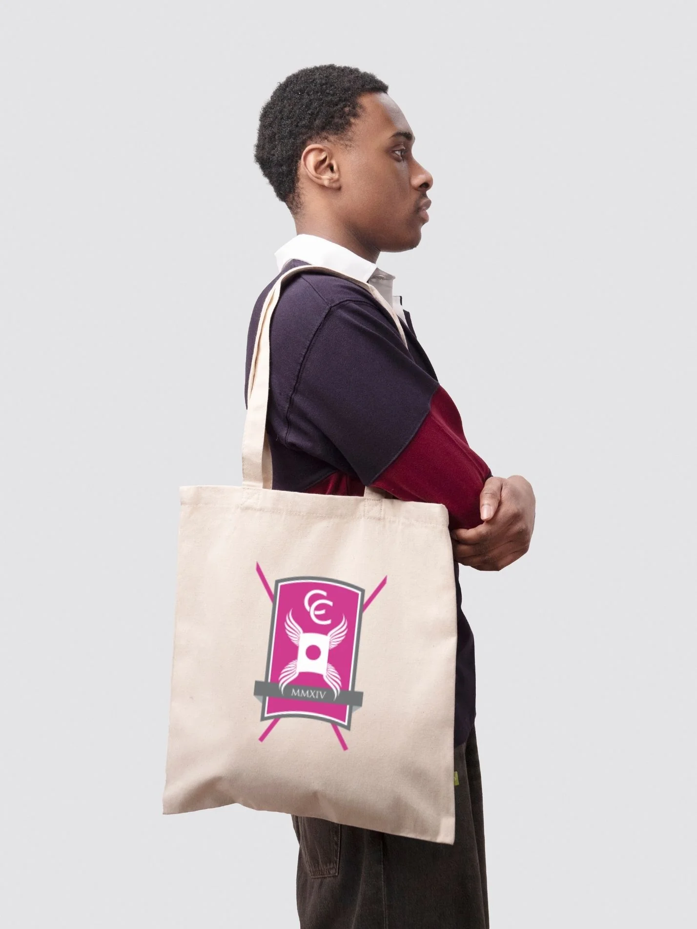 Constantine College York Organic Cotton Printed Tote Bag