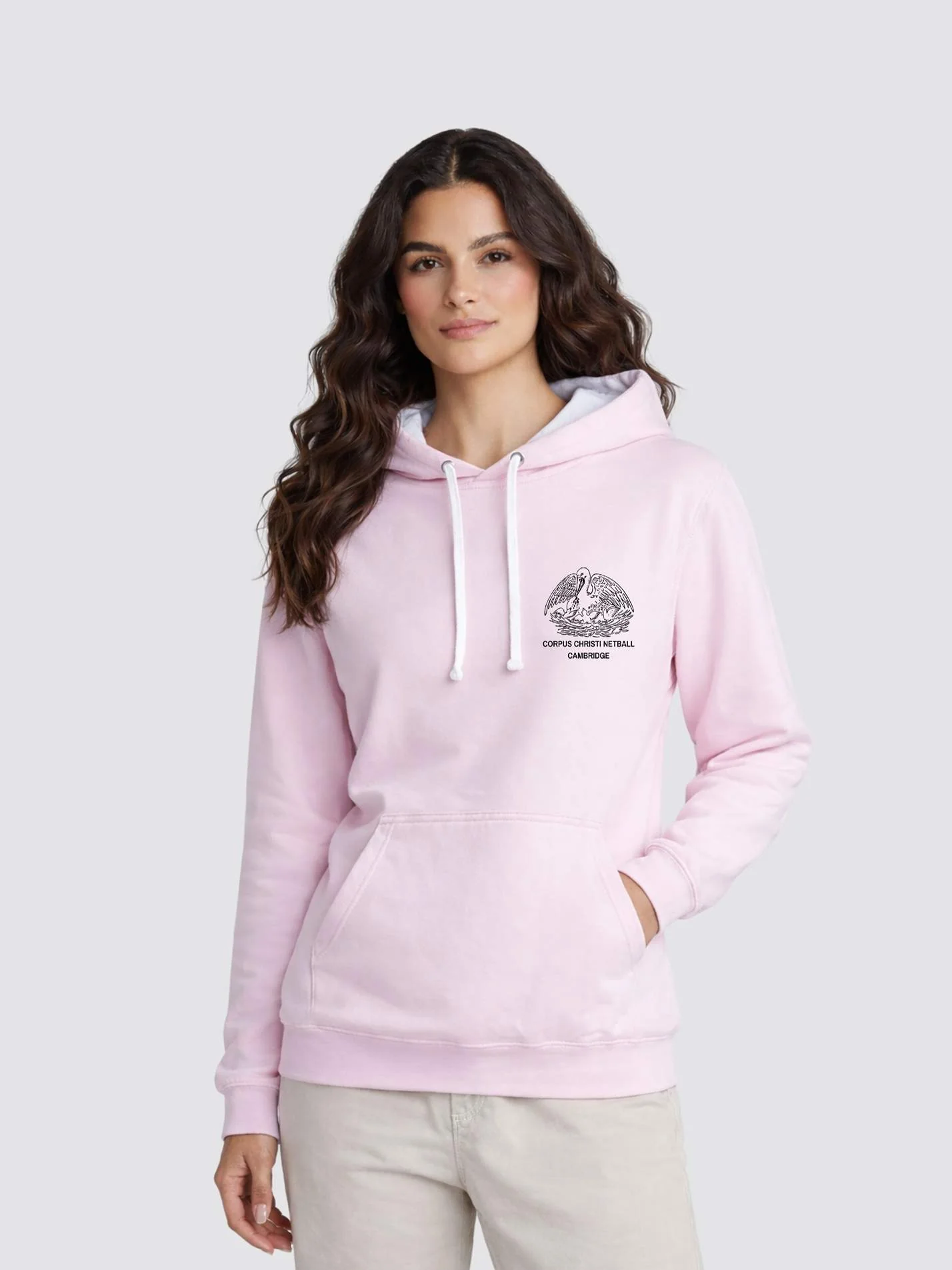 Corpus Christi Cambridge Netball Contrast Hoodie