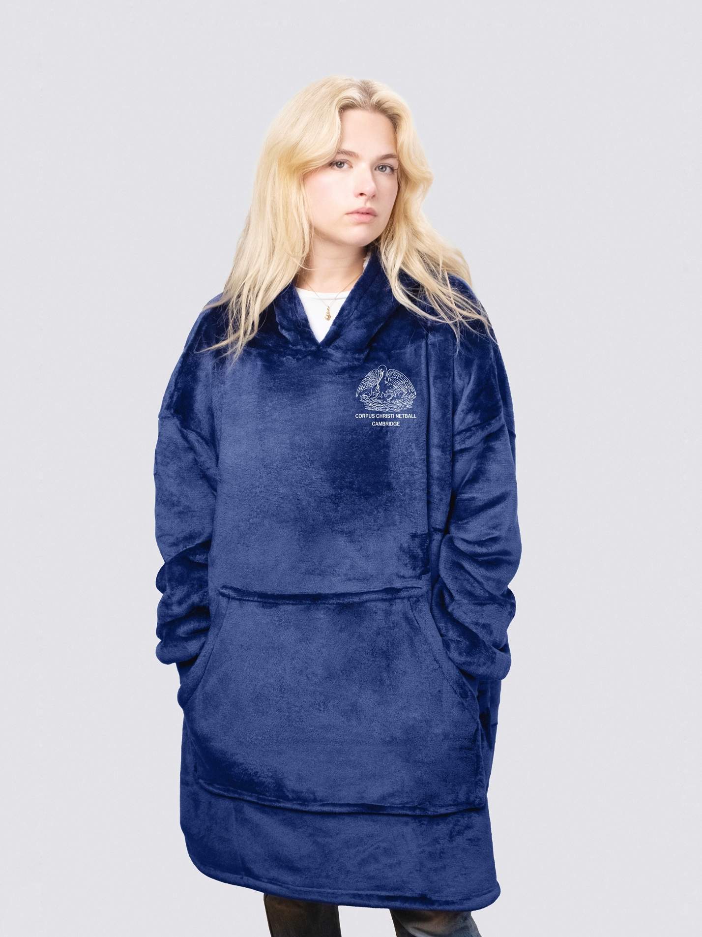Corpus Christi Cambridge Netball Oversized Hoodie Snuggler