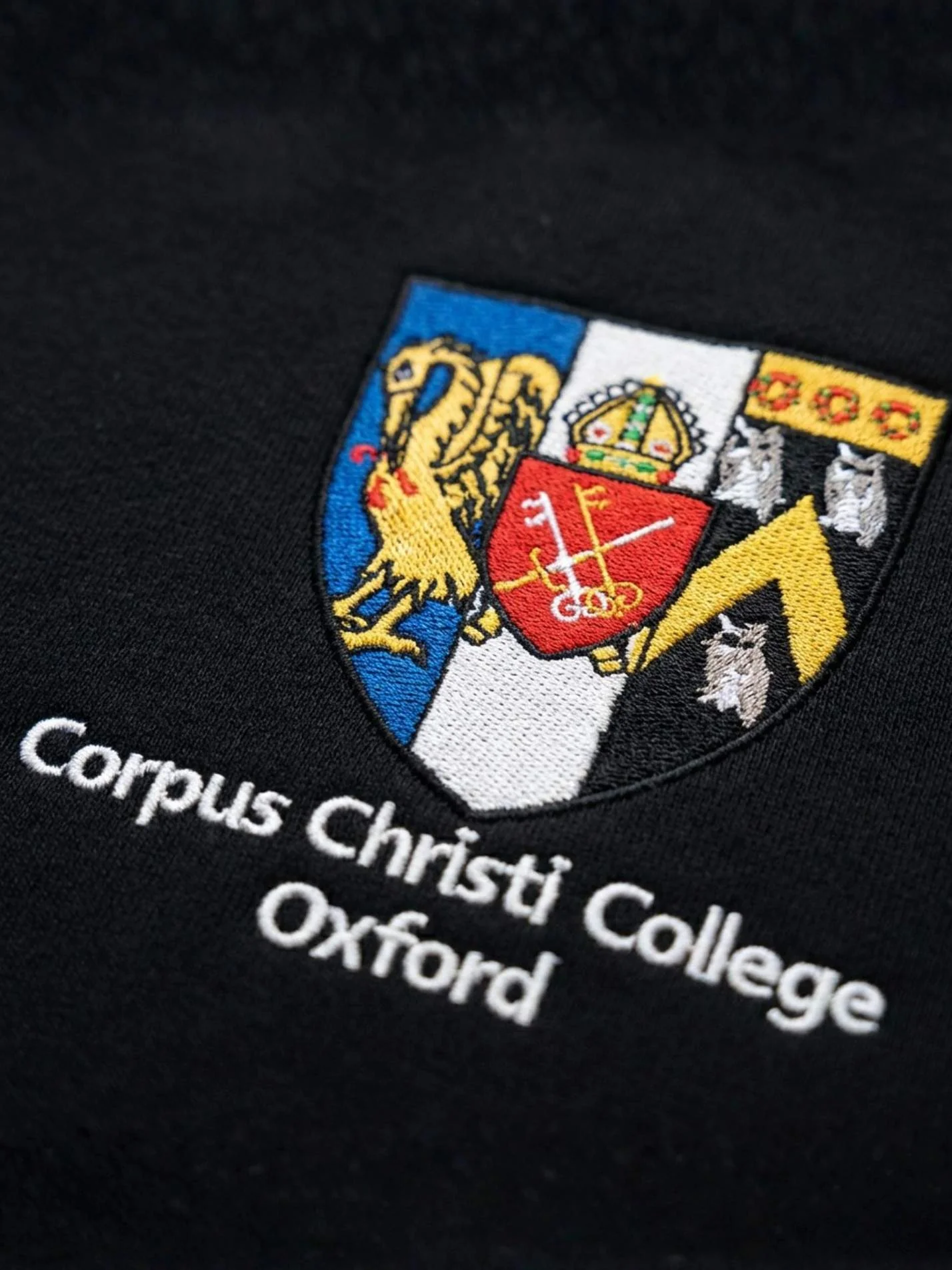 Corpus Christi College Oxford Unisex Heavyweight Sweatshirt - Image 2