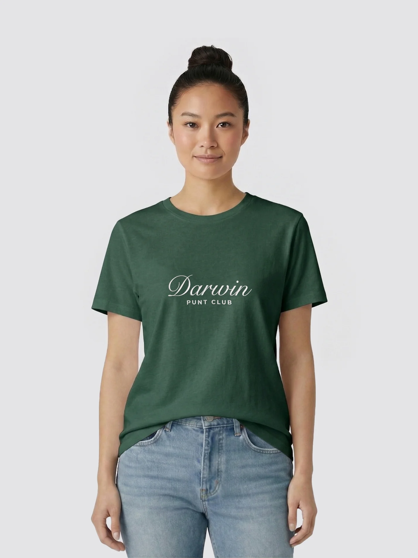 Darwin College Punt Club Heritage Unisex Heavyweight T-Shirt - Image 2