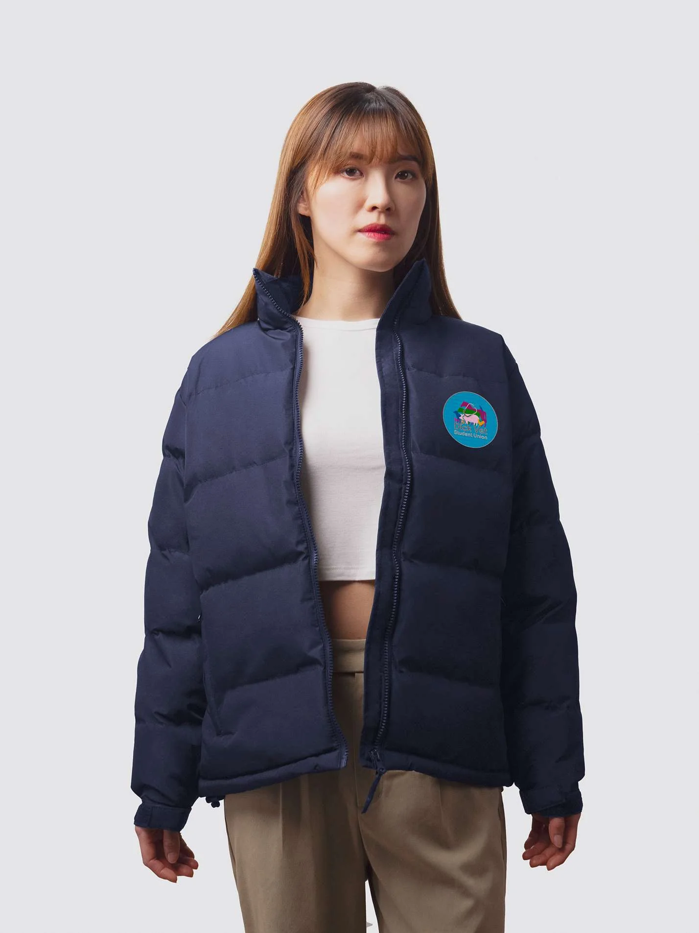 Dick Vet Student Union Ladies Puffer Jacket - Image 2