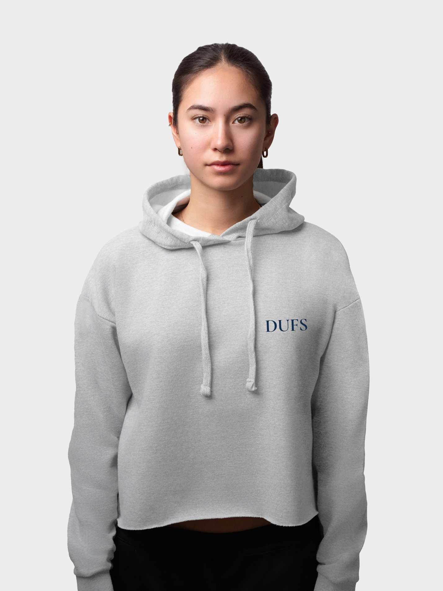 DUFS Cropped Hoodie - Image 4