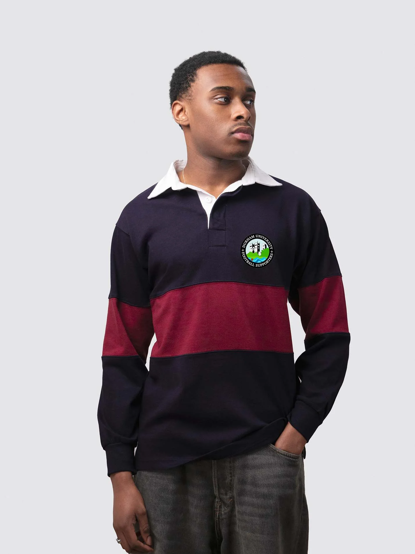 DUFSS Unisex Panelled Rugby Shirt