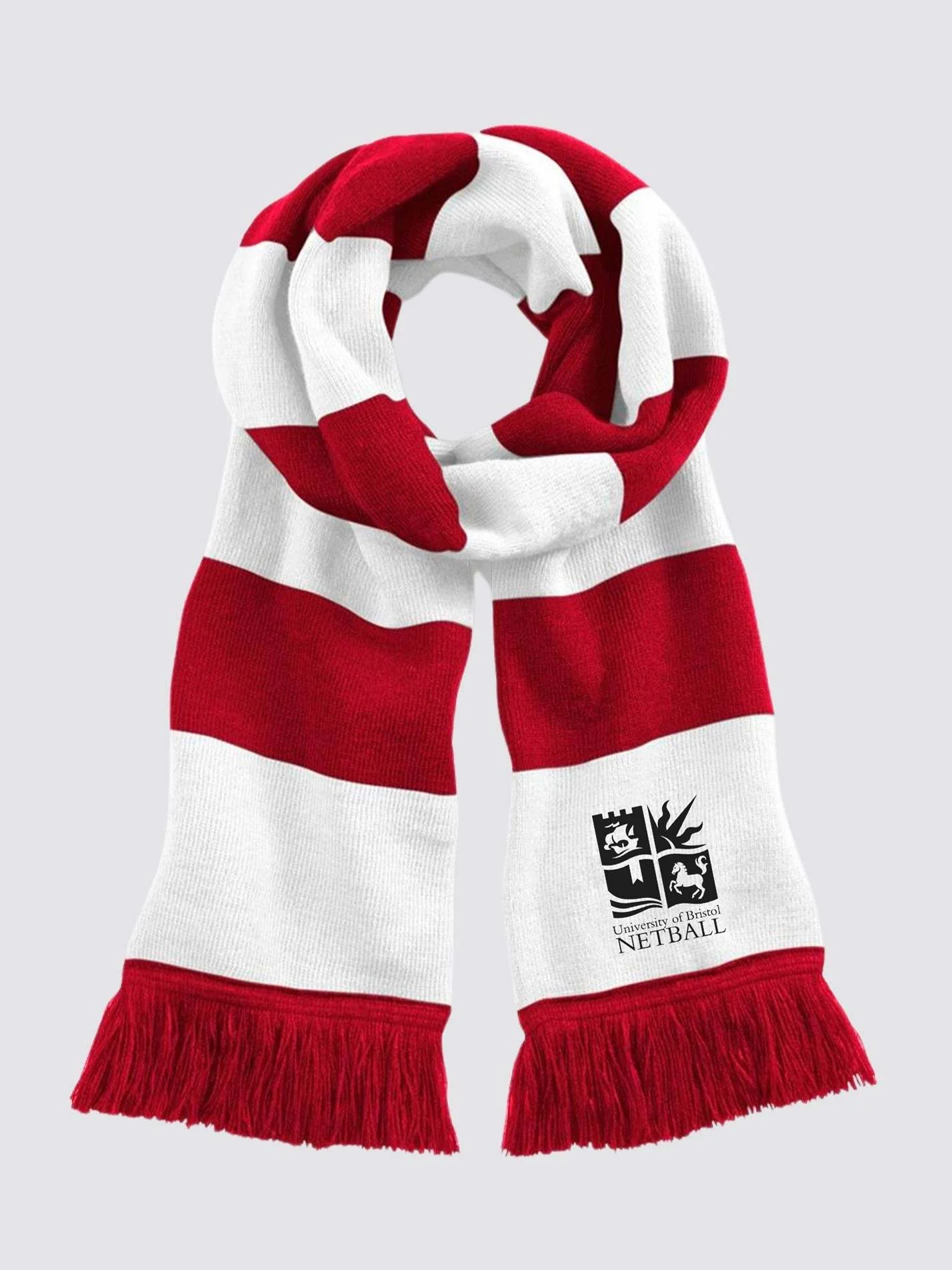 Bristol Netball Striped Scarf