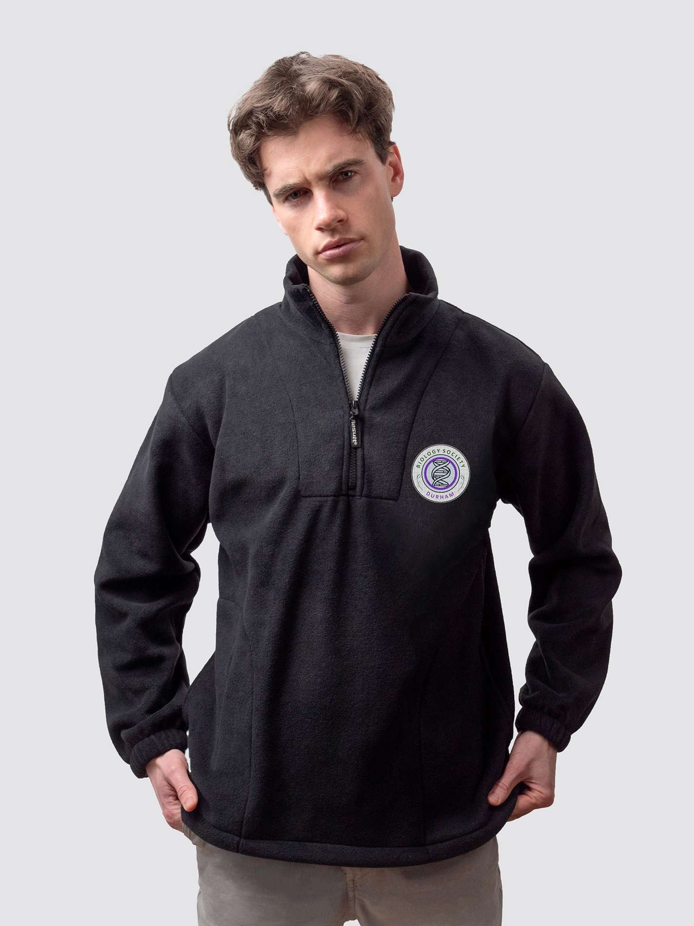 Durham Biology Society Unisex 1/4 Zip Fleece
