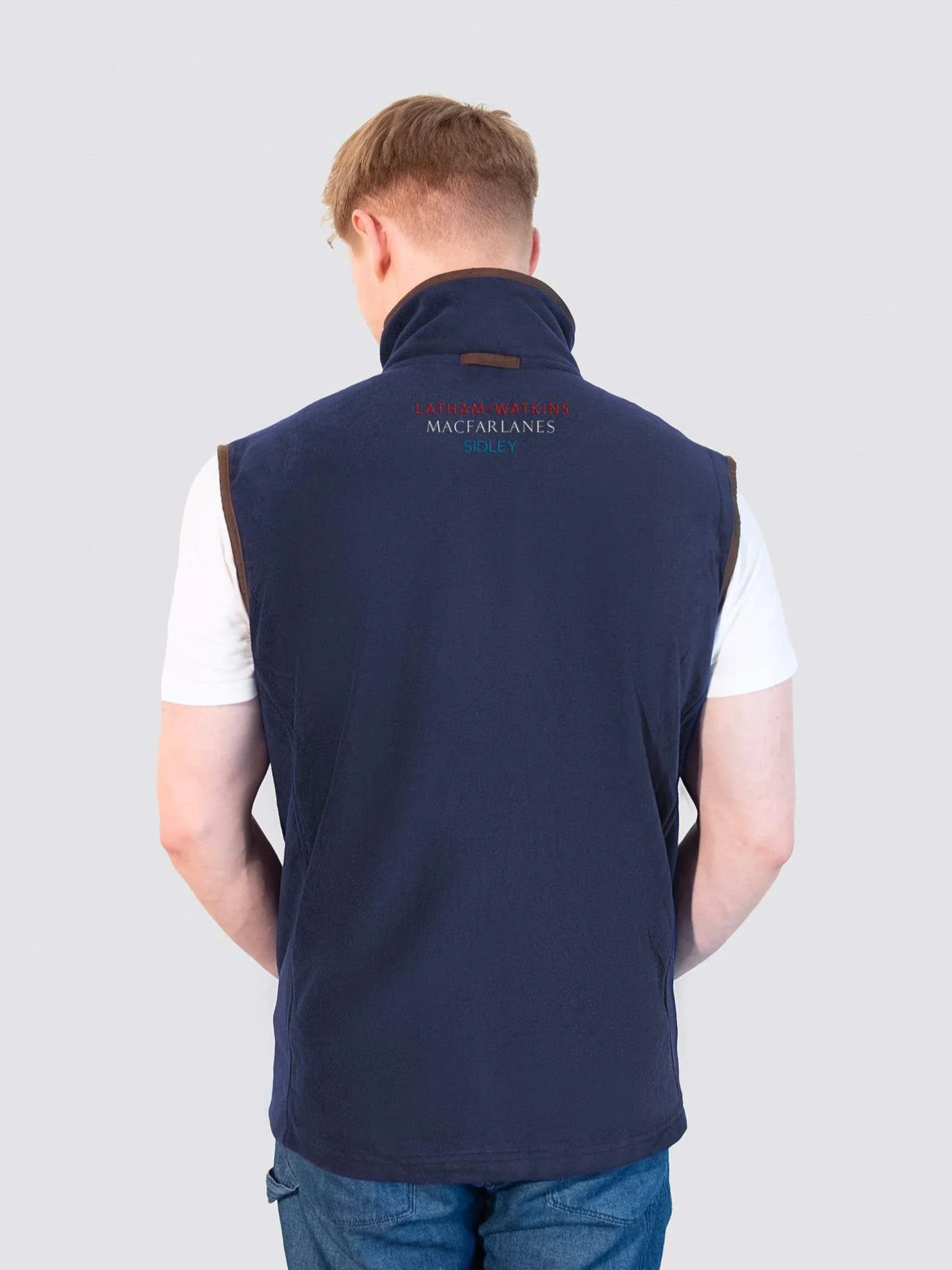 Durham Law Society Men's Heritage Gilet Fleece - Image 6