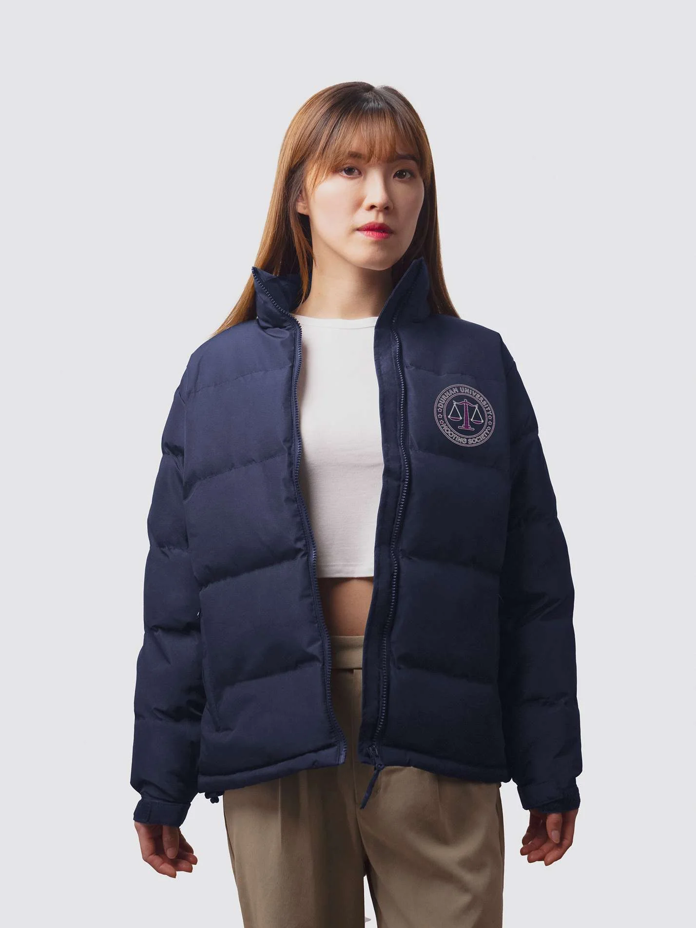 Durham Mooting Ladies Puffer Jacket - Image 2