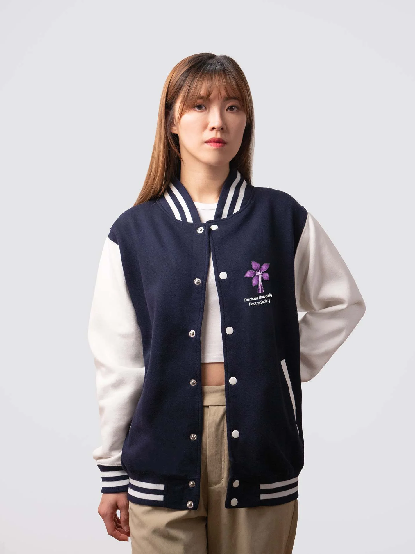 Durham Poetry Society Varsity Jacket