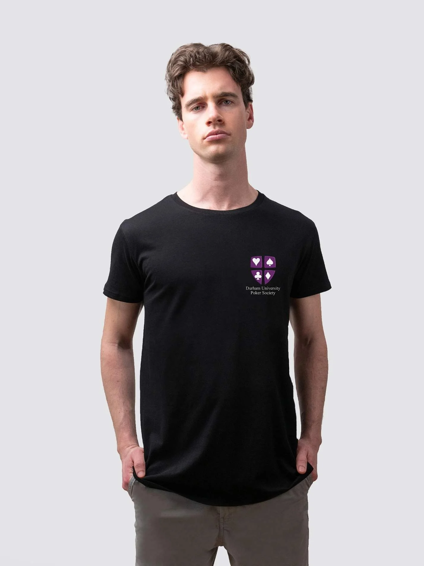 Durham Poker Society Unisex Organic Cotton T-Shirt